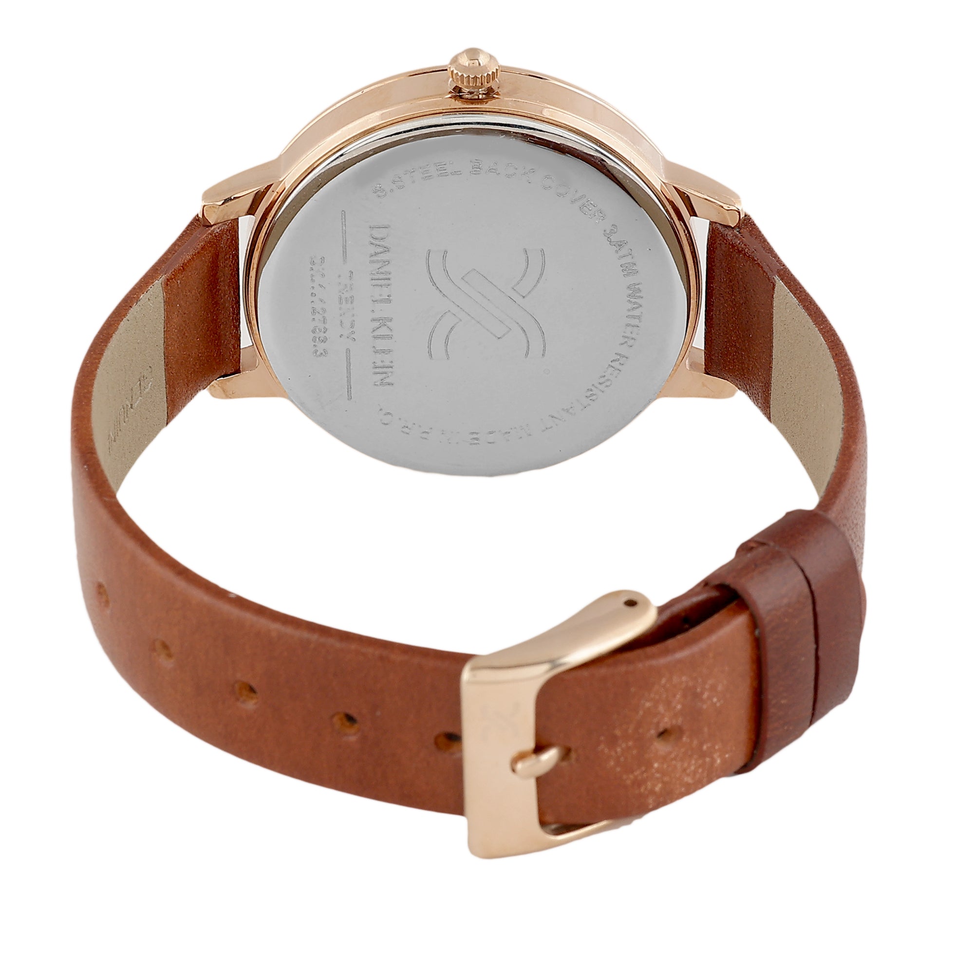 Daniel Klein Trendy Women Rose Gold Dial Analogue Watch