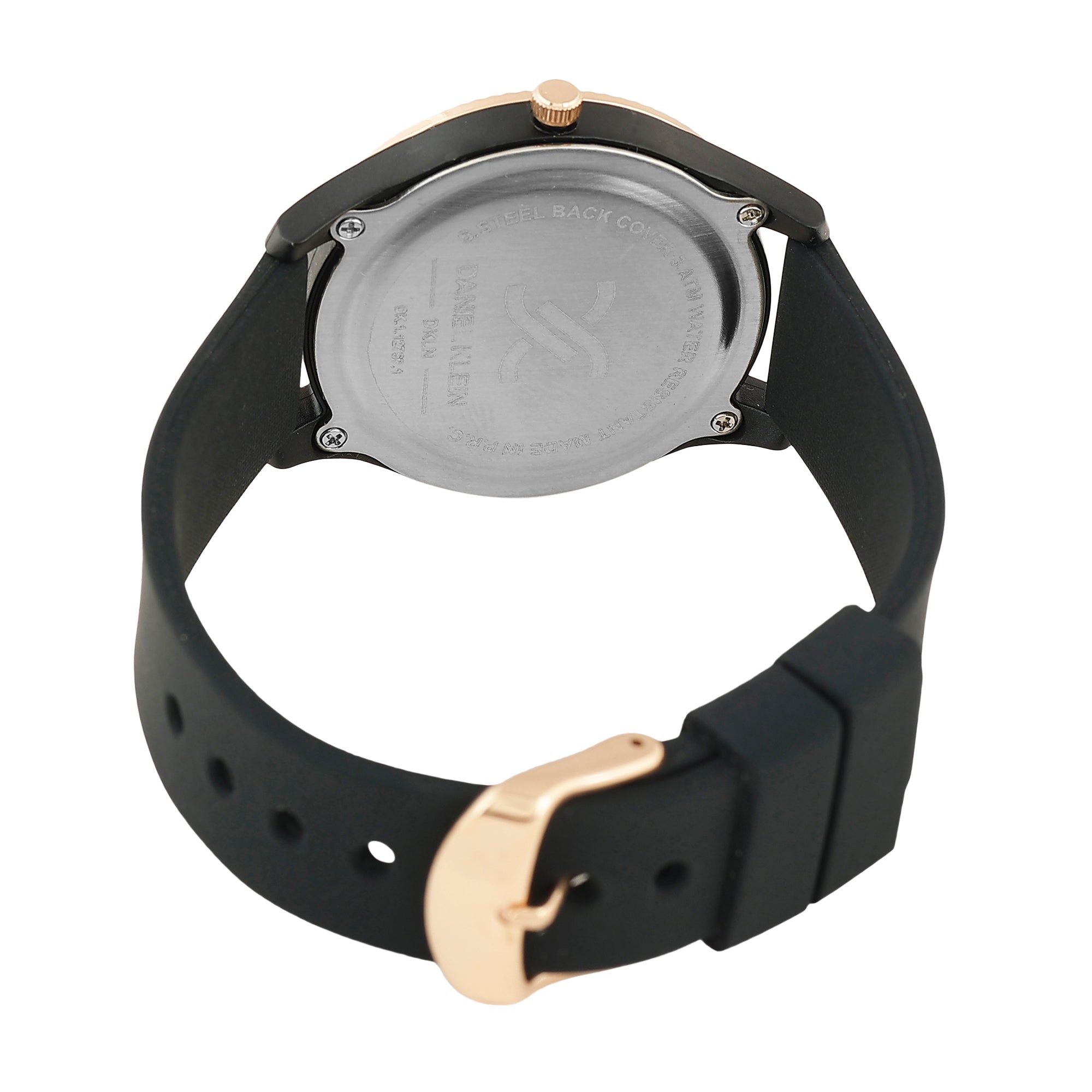 Daniel Klein DKLN Men Black Dial Analogue Watch