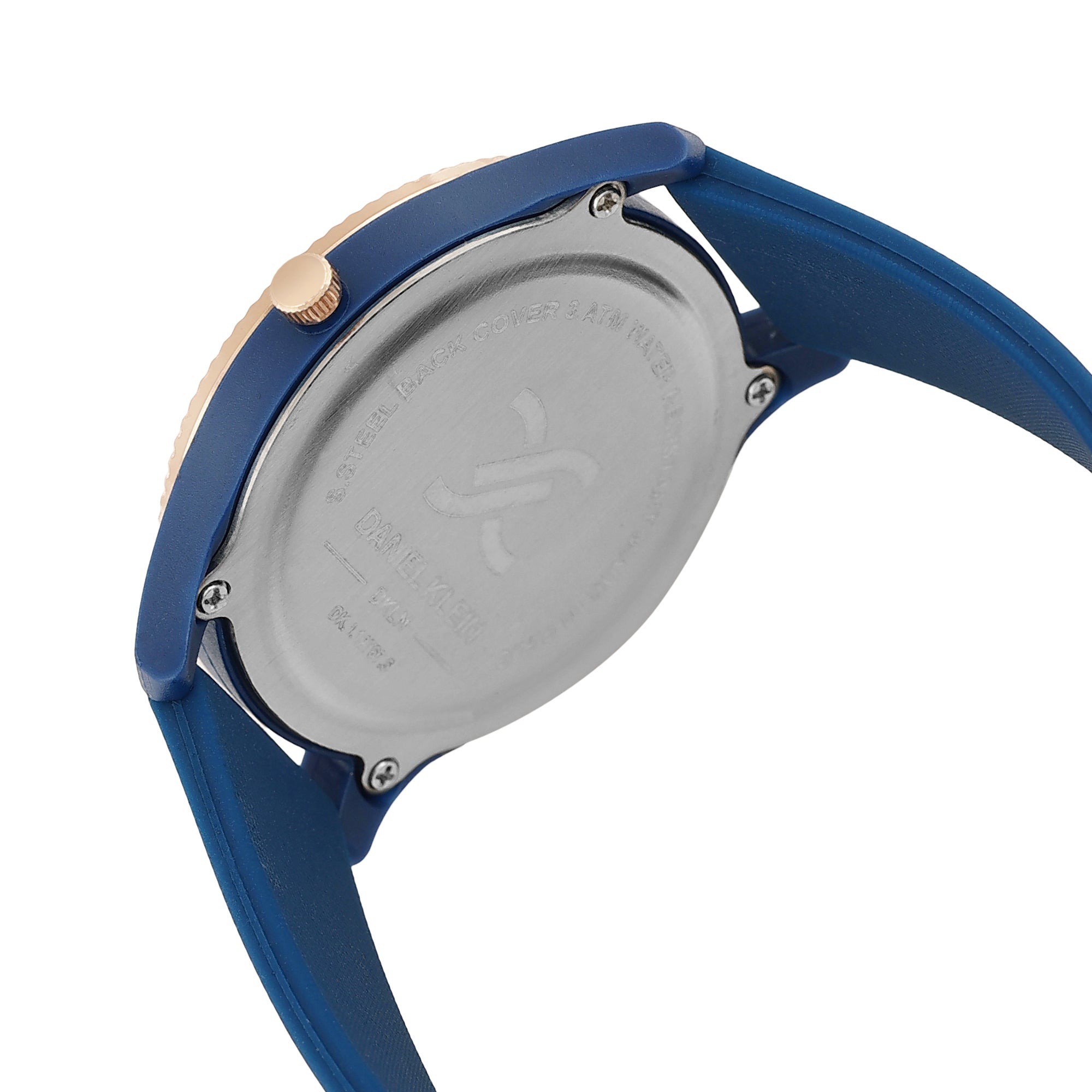 Daniel Klein DKLN Men Blue Dial Analogue Watch