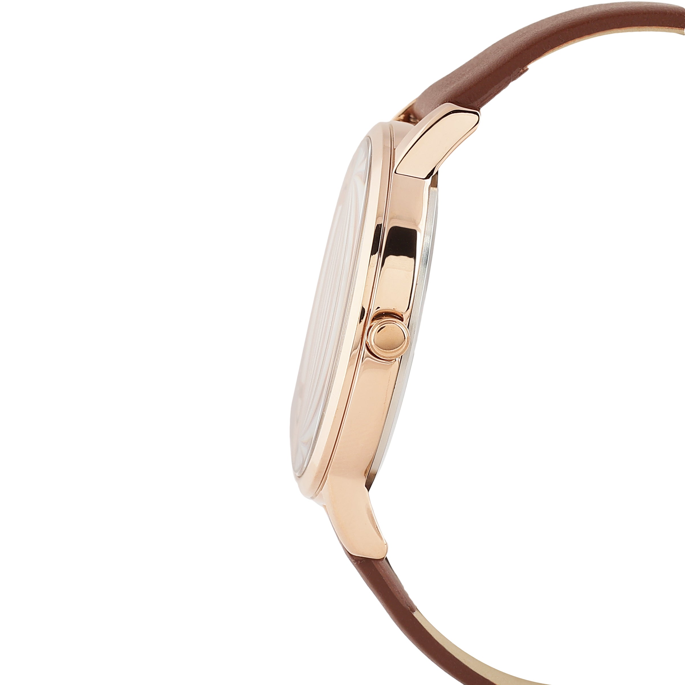 Daniel Klein Trendy Women Rose Gold Dial Analogue Watch