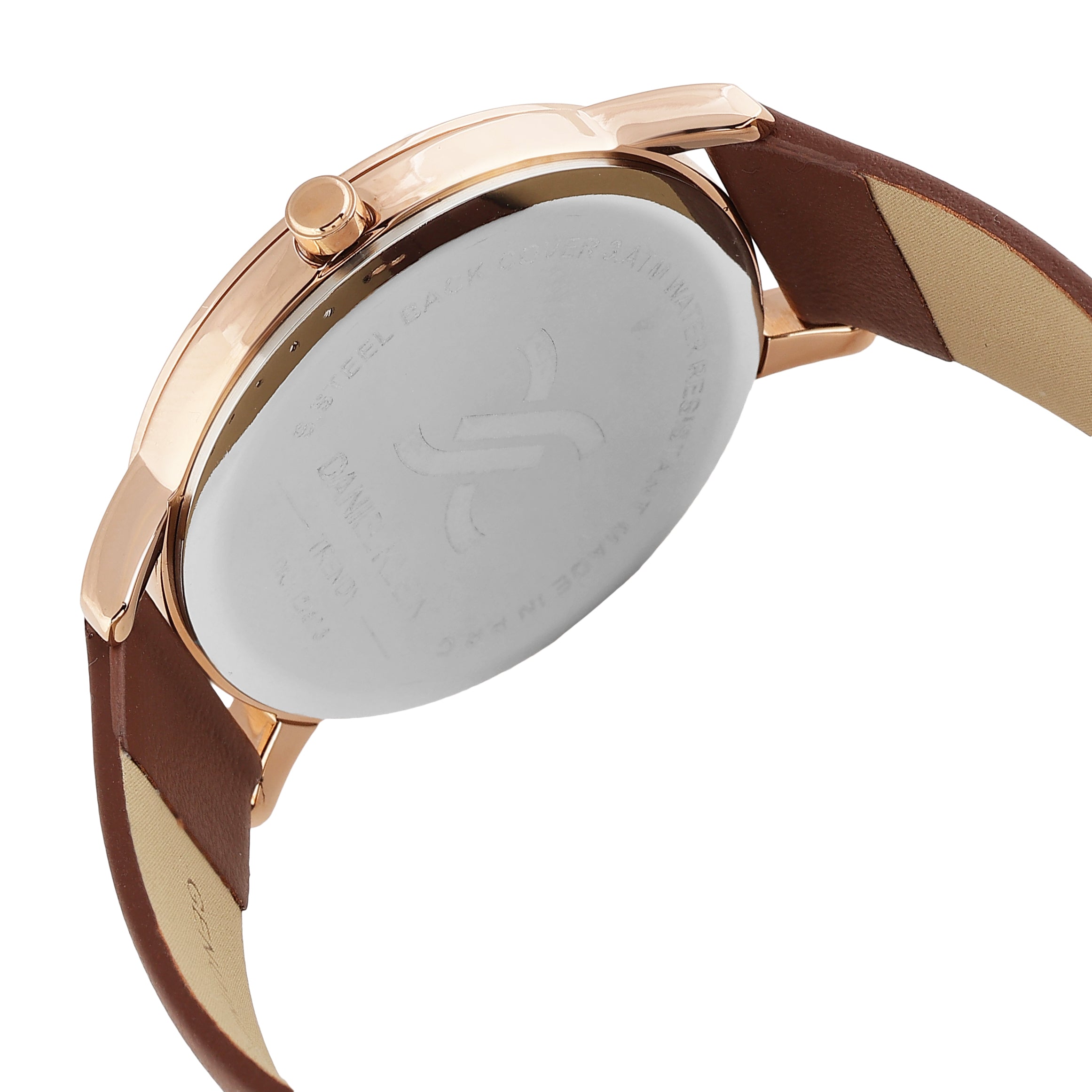 Daniel Klein Trendy Women Rose Gold Dial Analogue Watch