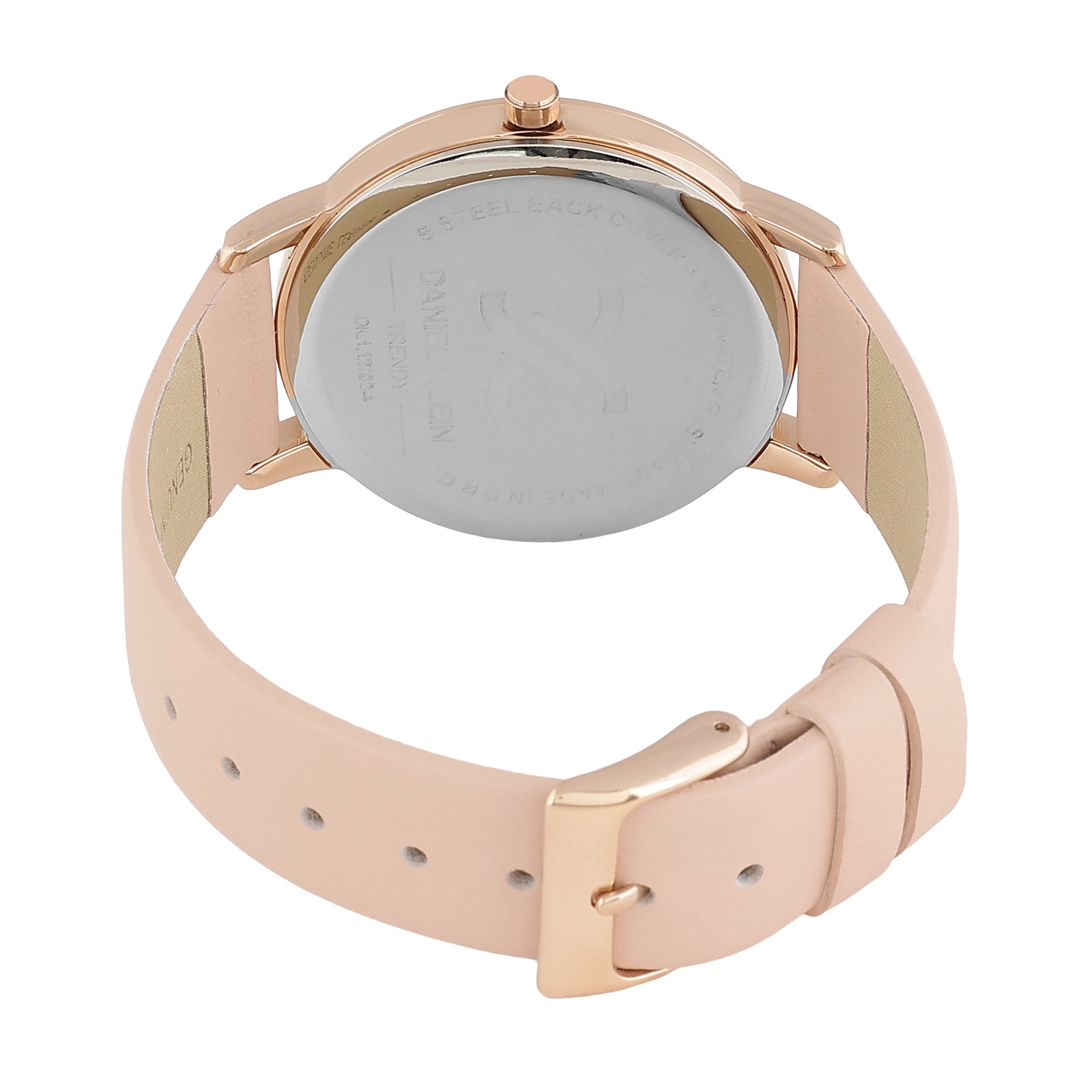 Daniel Klein Trendy Women Rose Gold Dial Analogue Watch