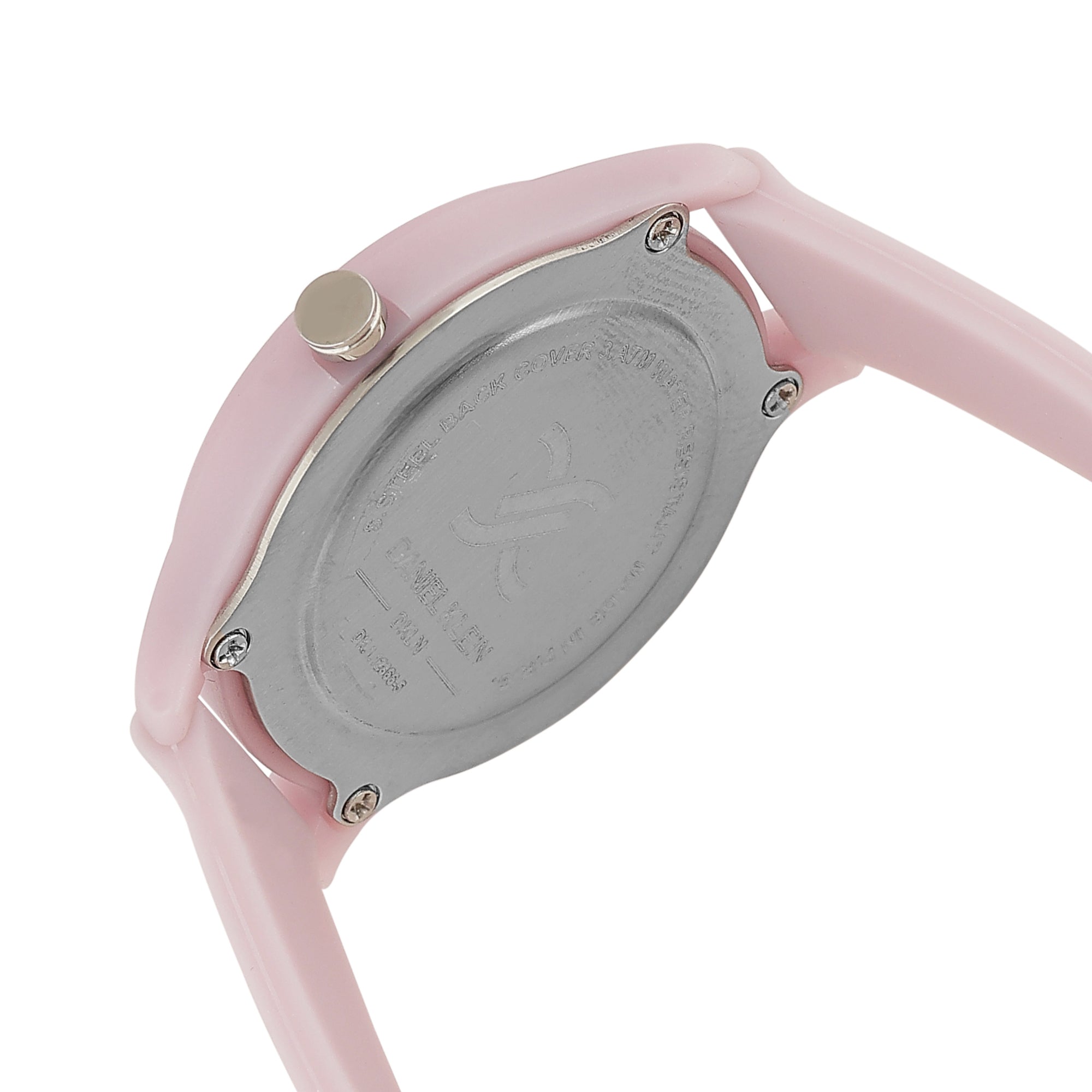 Daniel Klein DKLN Women Pink Dial Analogue Watch
