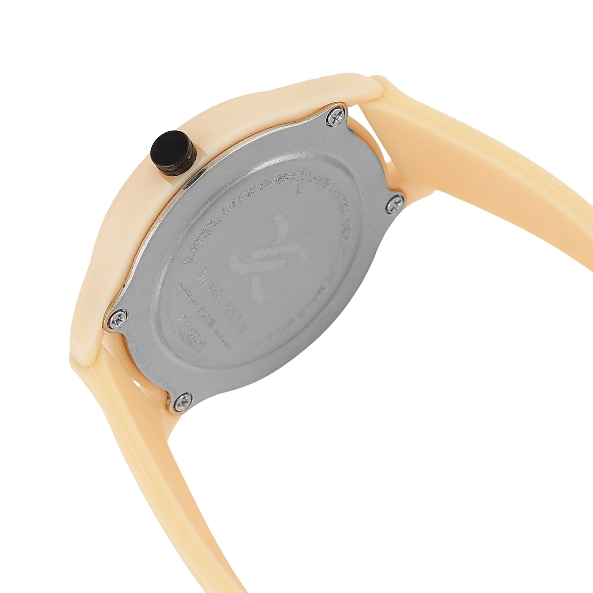 Daniel Klein DKLN Women Rose Gold Dial Analogue Watch