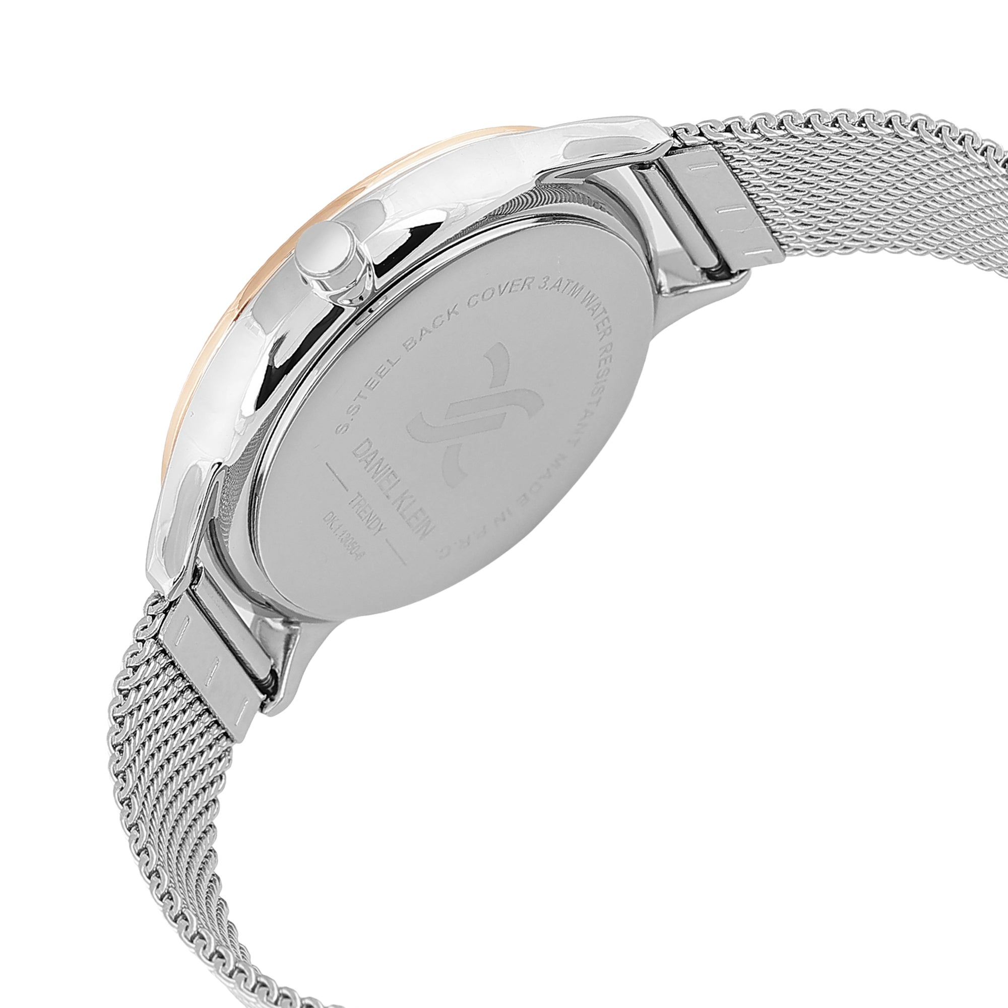 Daniel Klein Trendy Women Silver Dial Analogue Watch