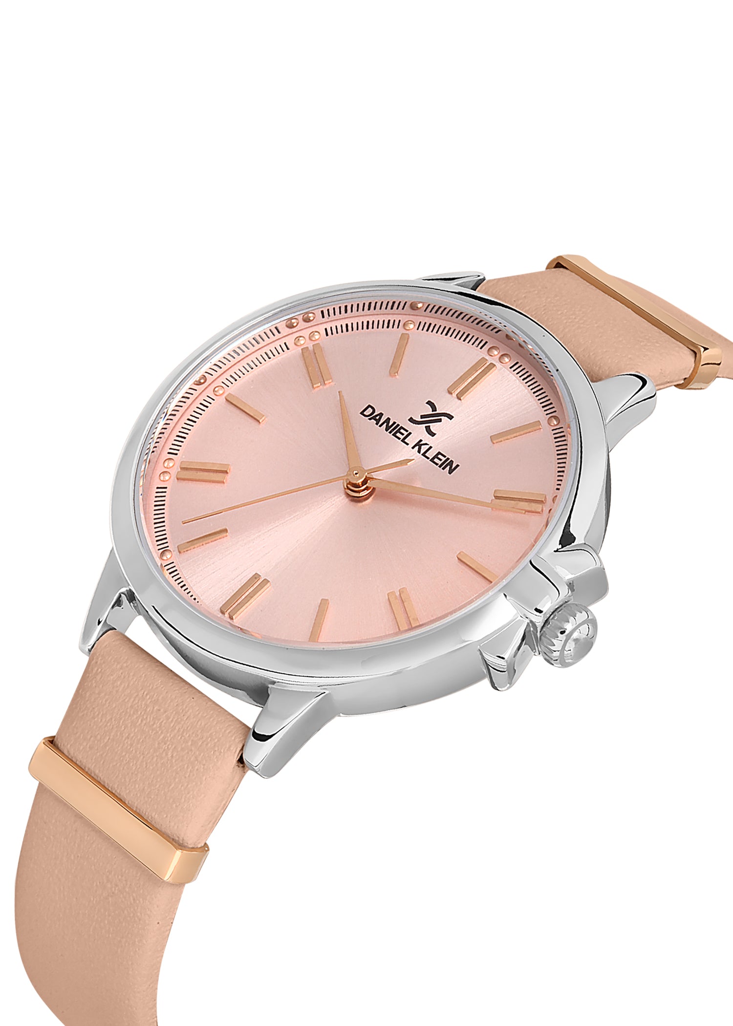 Daniel Klein Trendy Women Pink Watch