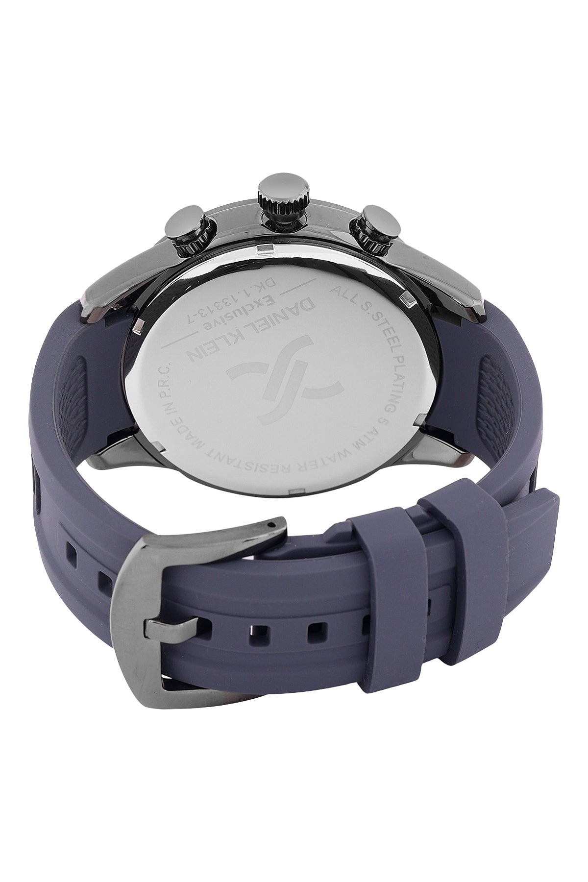 Blue Exclusive Men Watch with silicone Strap