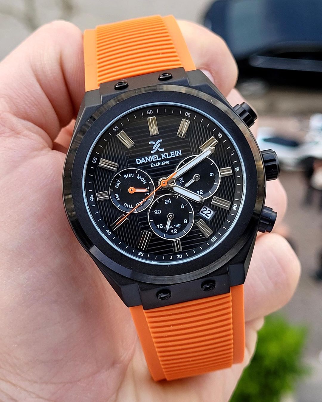 Daniel Klein Exclusive Men Black Watch