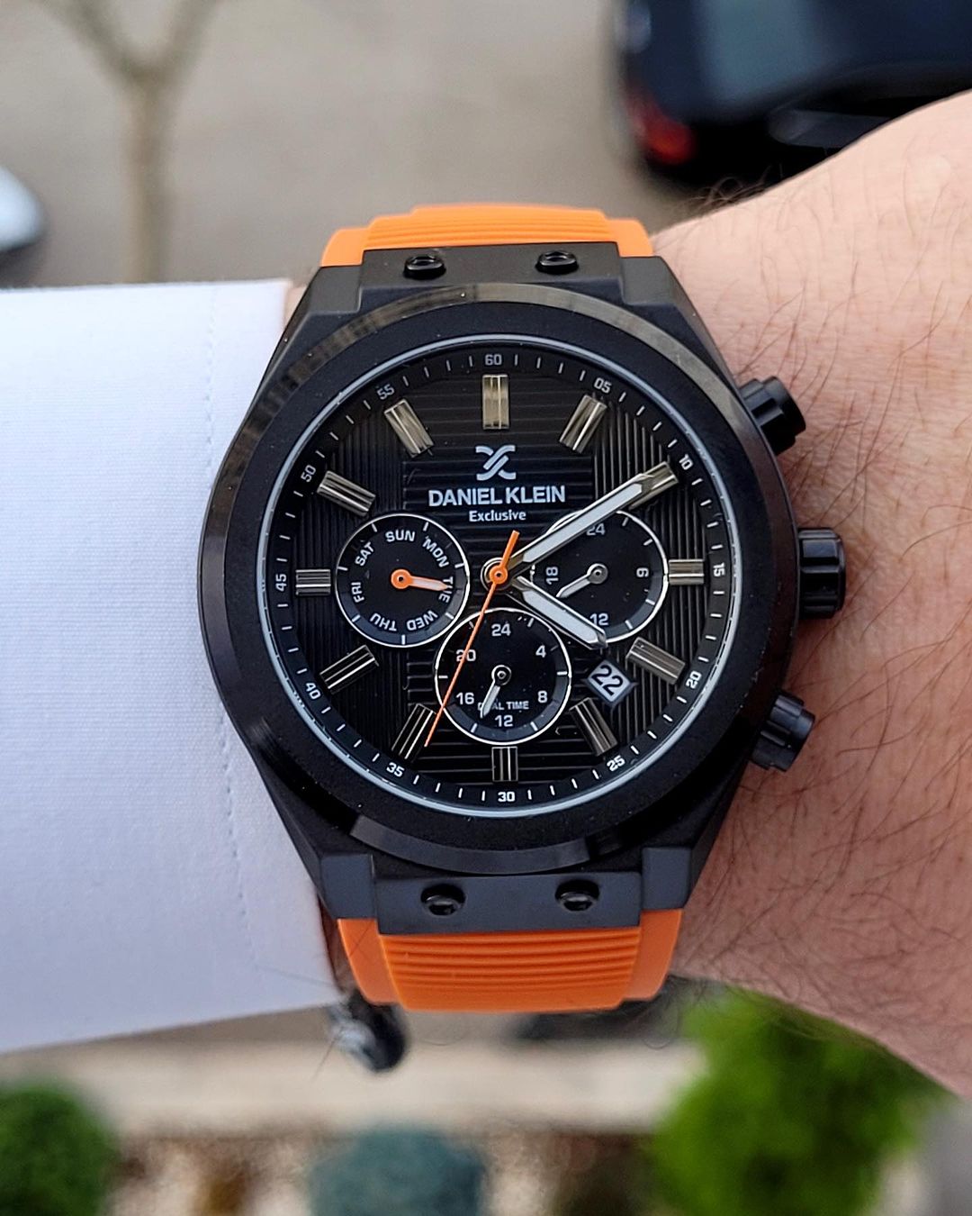 Daniel Klein Exclusive Men Black Watch