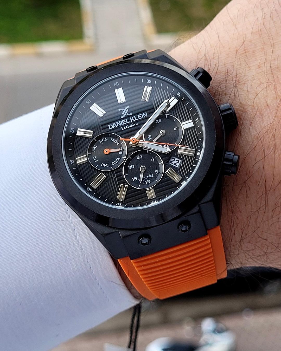 Daniel Klein Exclusive Men Black Watch