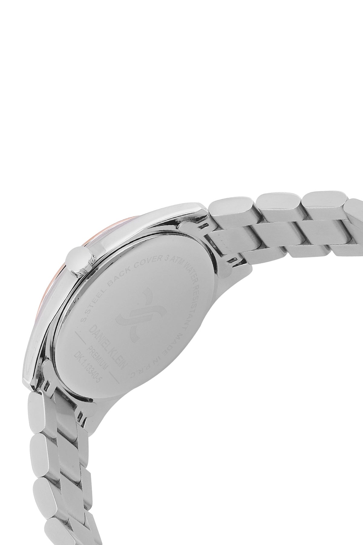 Silver Premium Women Watch with Metallic Strap