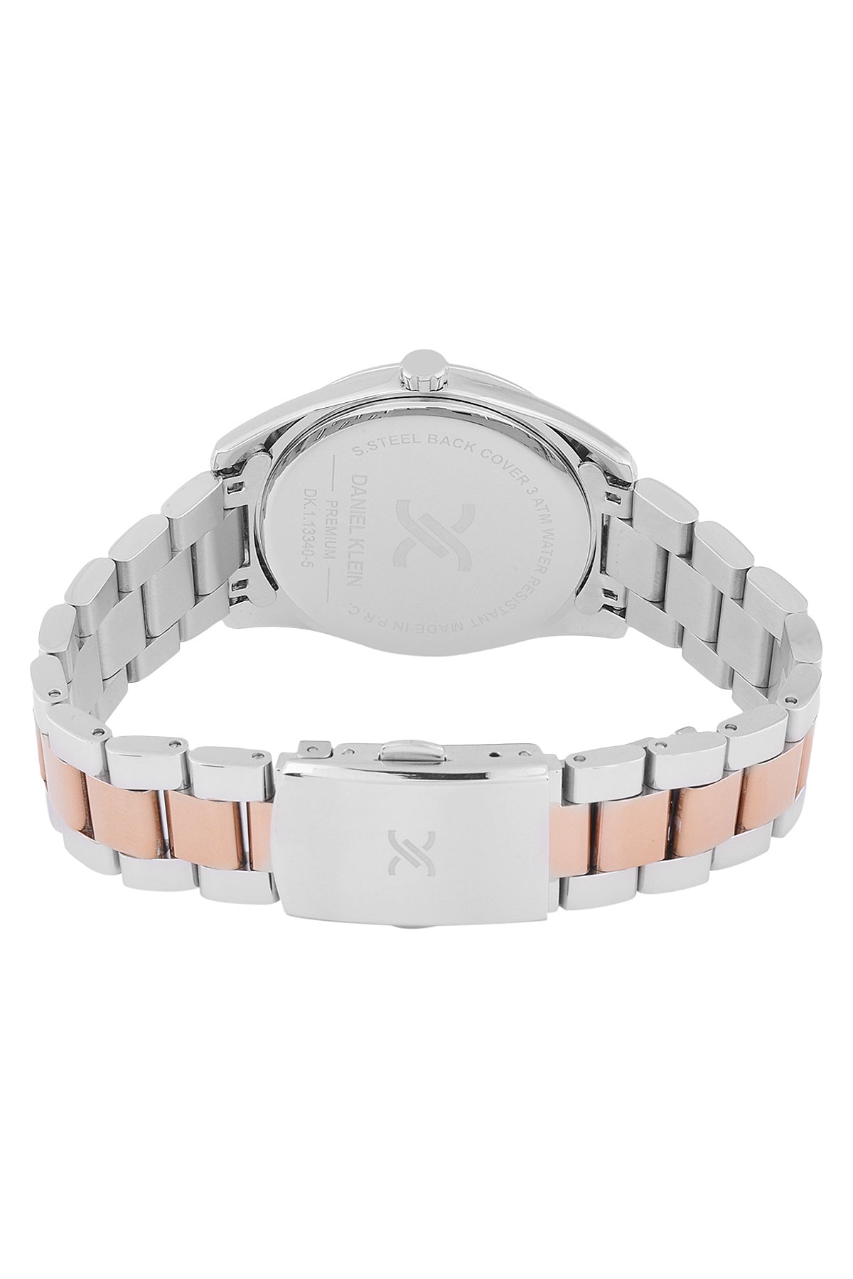 Silver Premium Women Watch with Metallic Strap