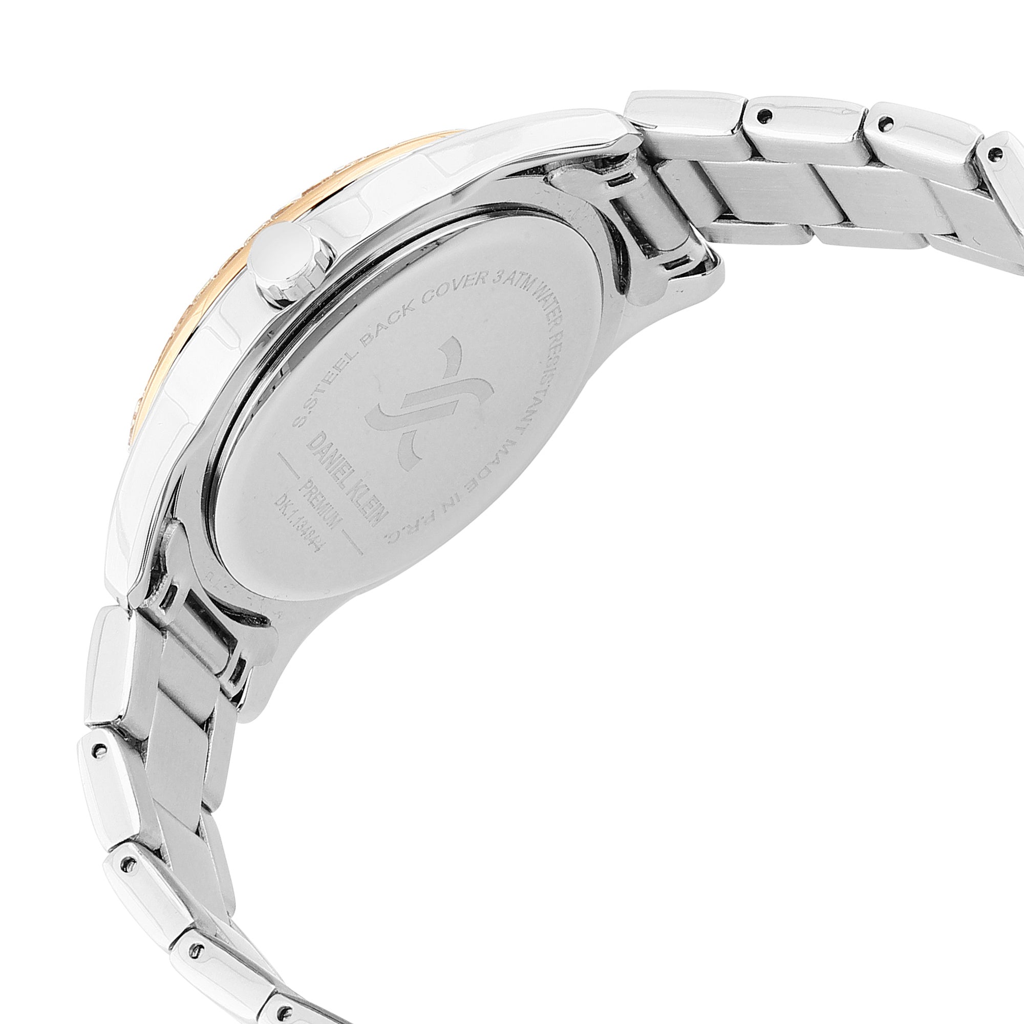 Daniel Klein Silver Dial Premium Women Analogue Watch