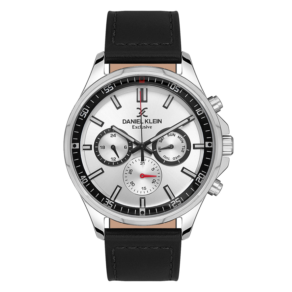 Daniel Klein Watch Customer Care Number Silver Dial Elite Collection Men's Watch – Daniel Klein