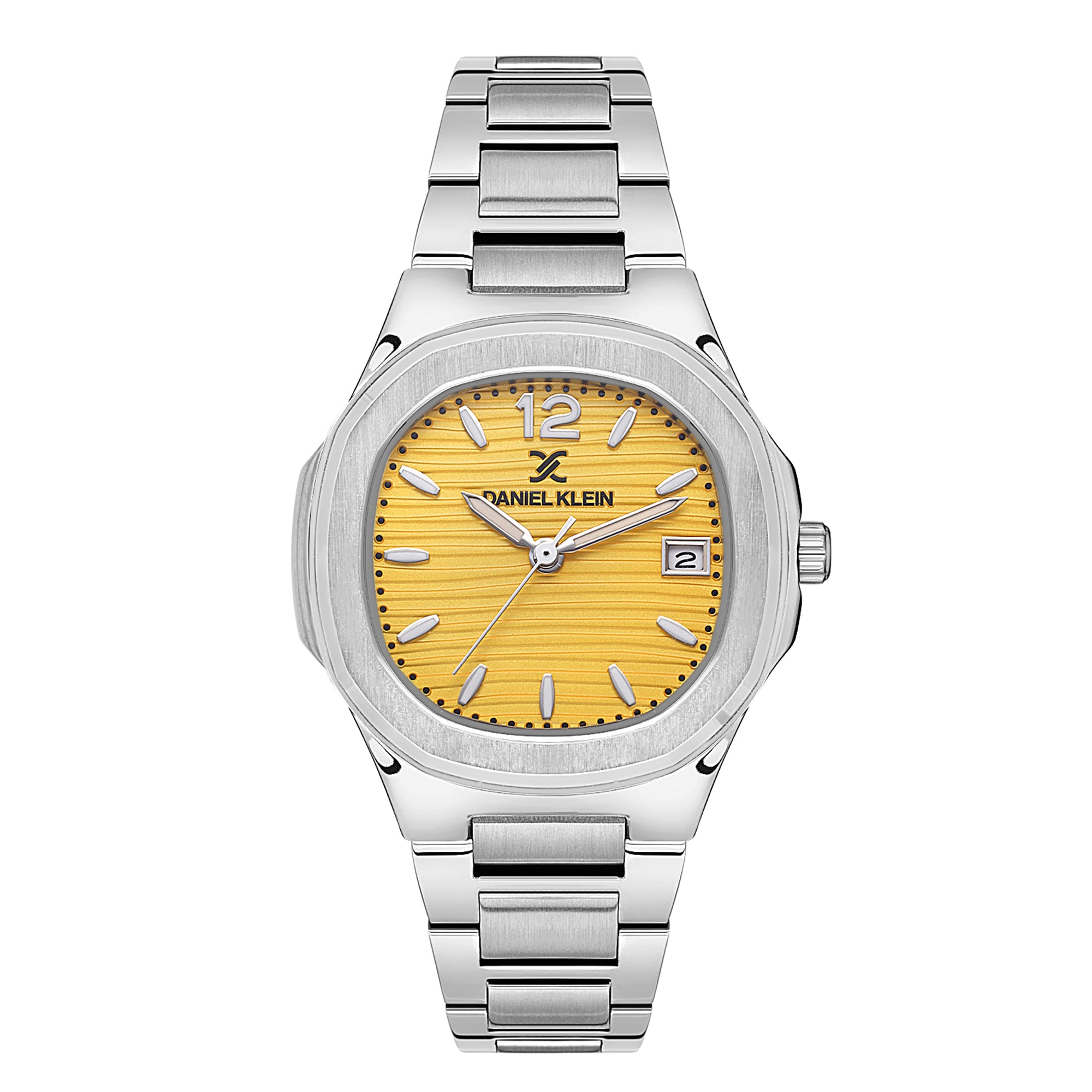 Daniel Klein Yellow Dial Premium Women Analogue Watch