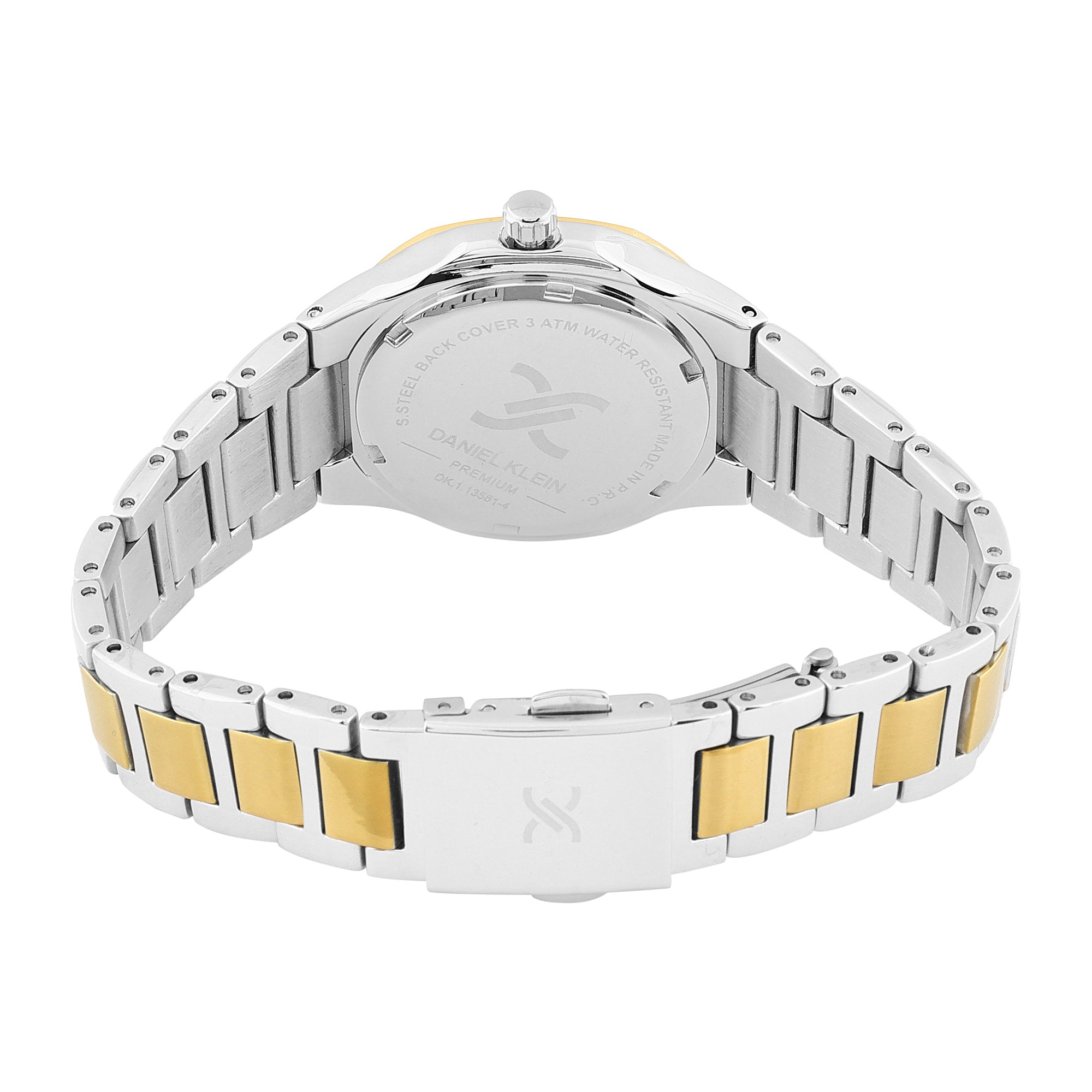 Daniel Klein Silver Dial Premium Women Analogue Watch