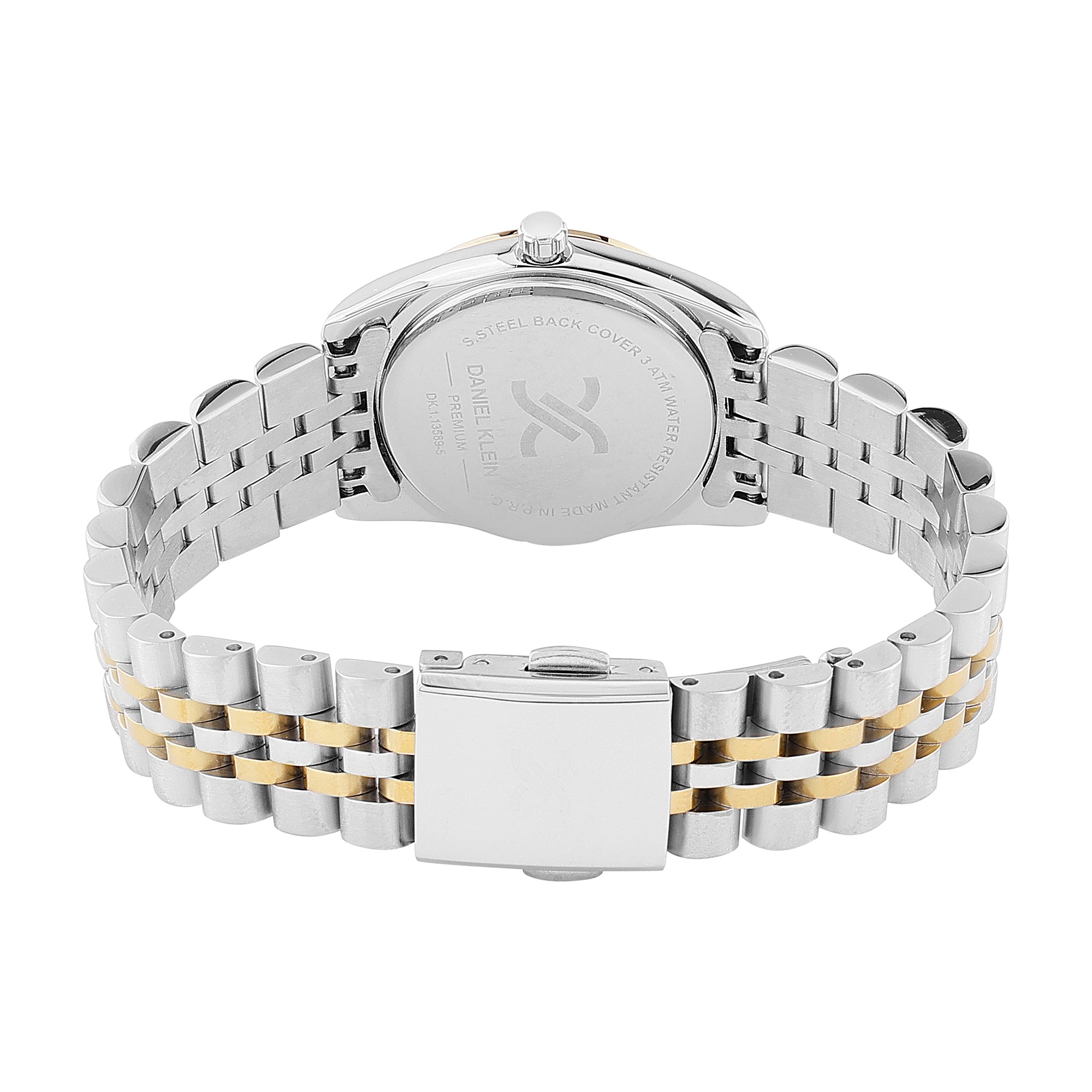 Daniel Klein Silver Dial Premium Women Analogue Watch