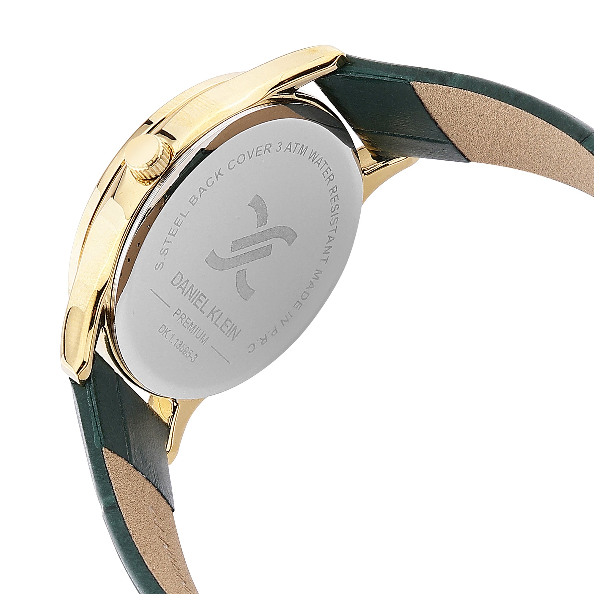 Daniel Klein Green Dial Premium Women Analogue Watch