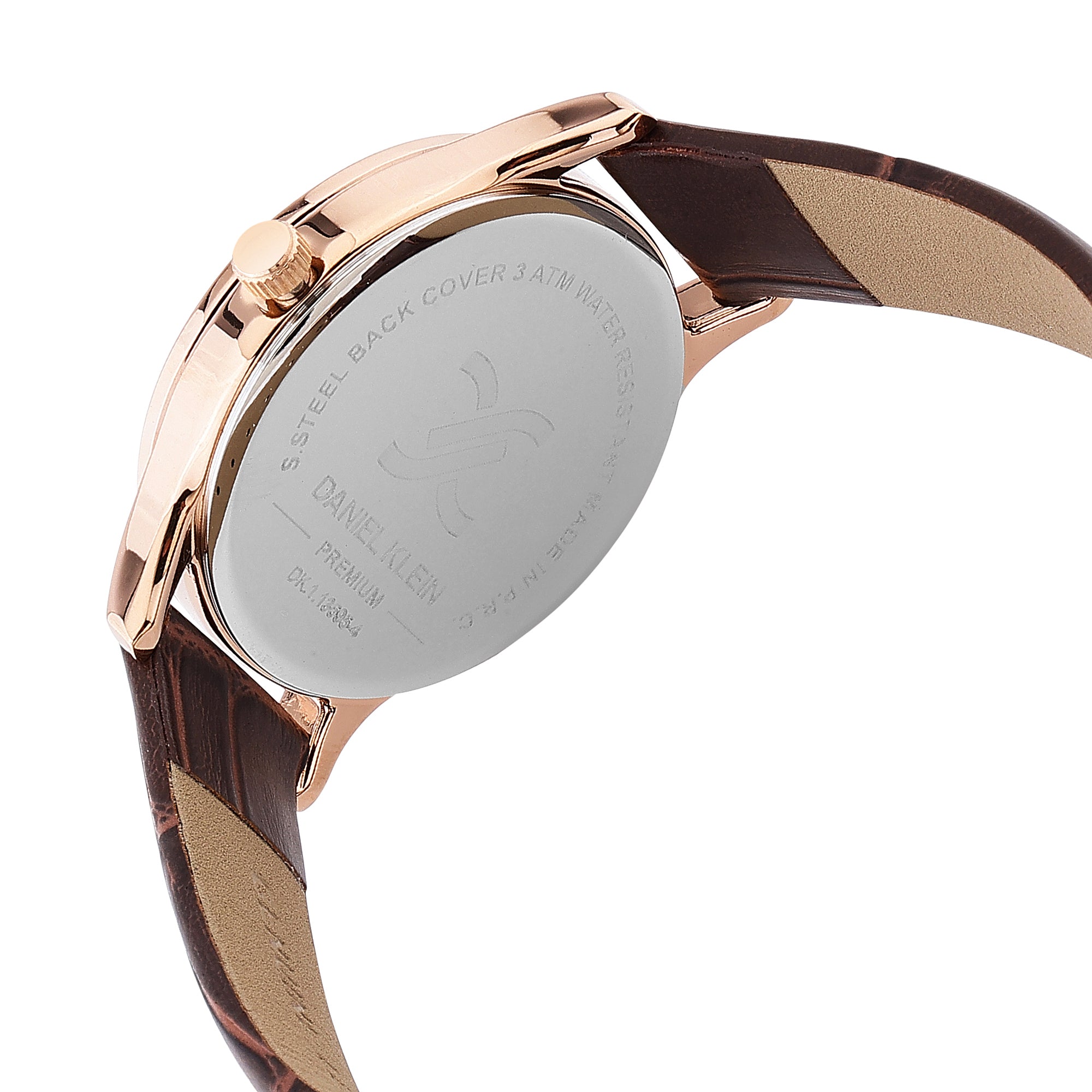 Daniel Klein Brown Dial Premium Women Analogue Watch