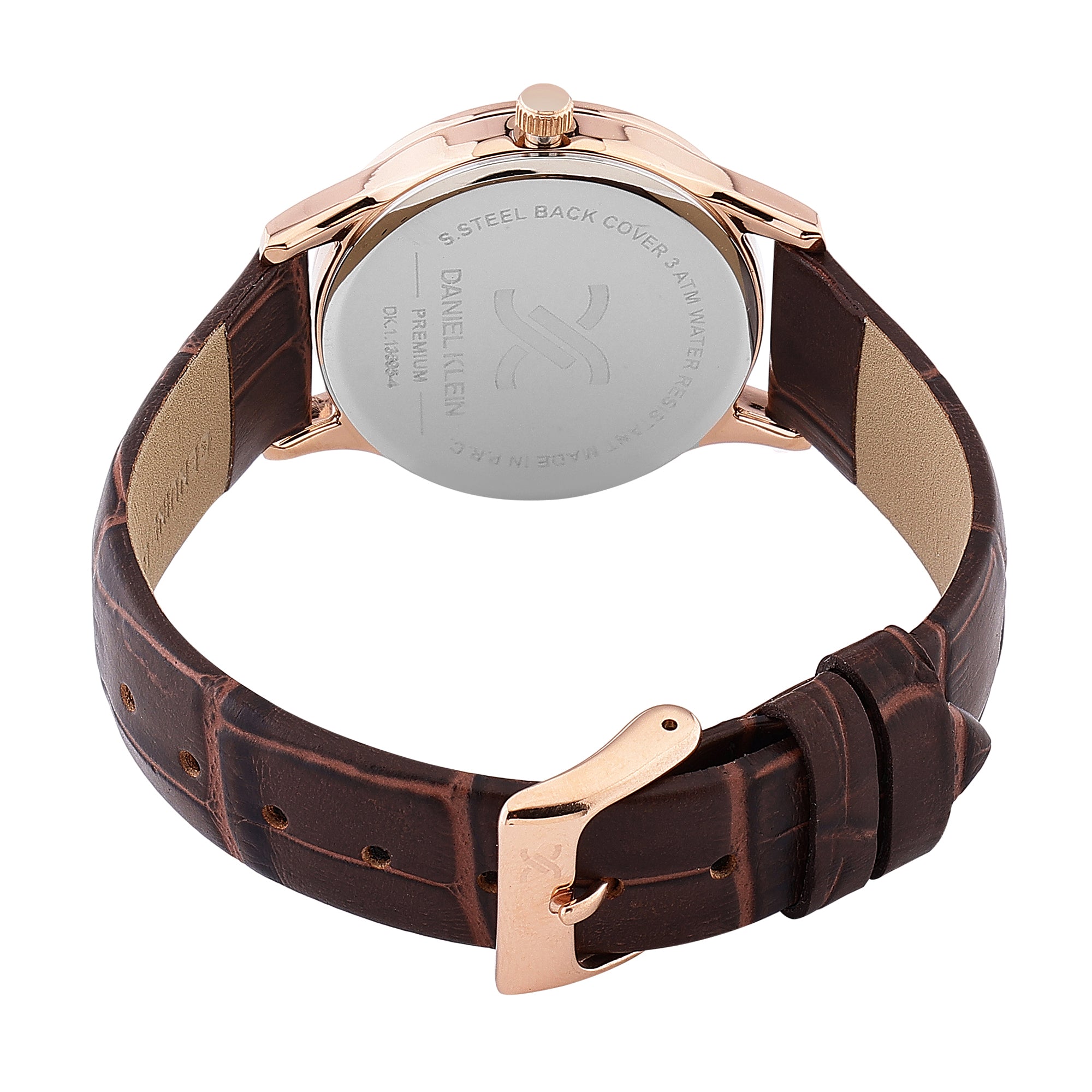 Daniel Klein Brown Dial Premium Women Analogue Watch