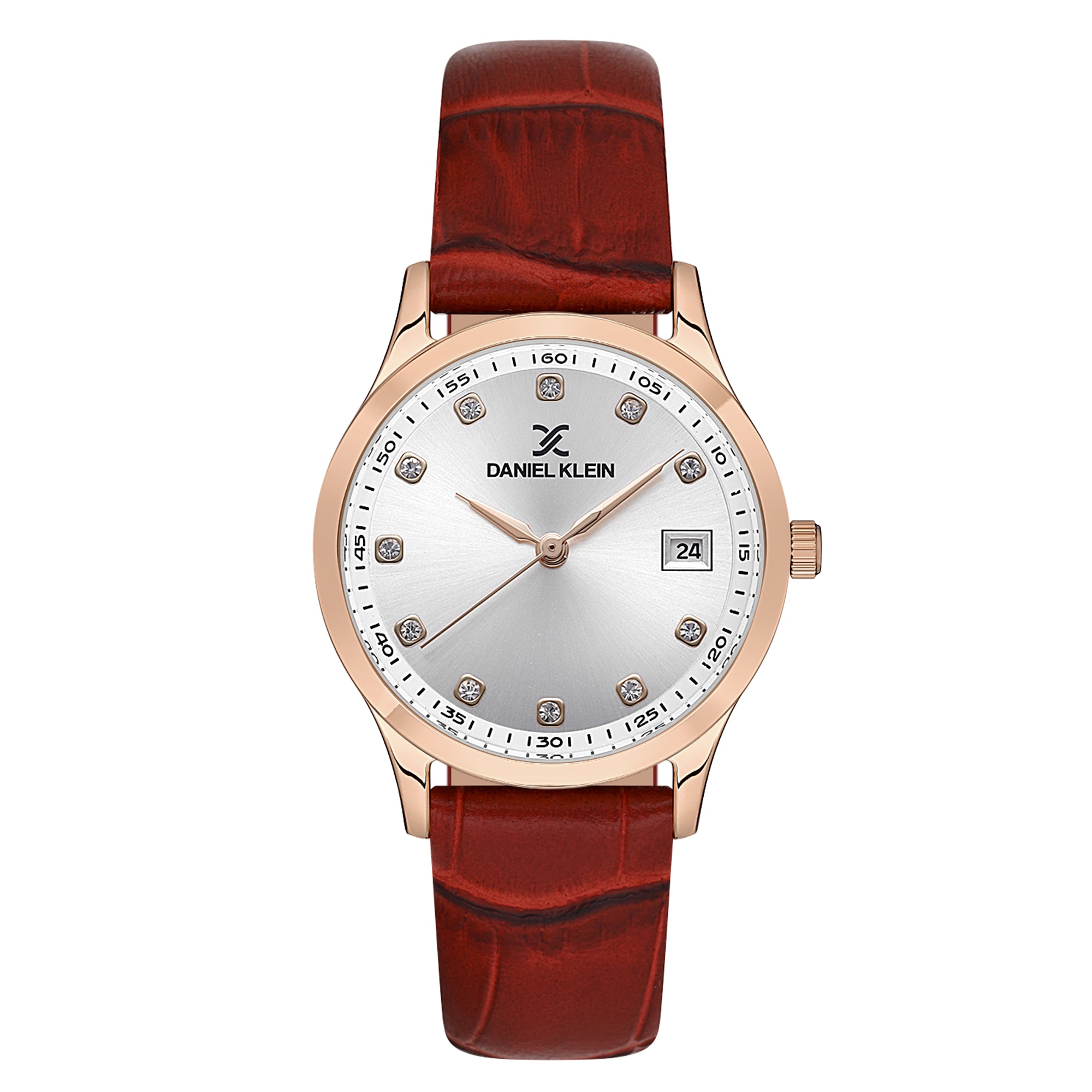 Daniel Klein Silver Dial Premium Women Analogue Watch
