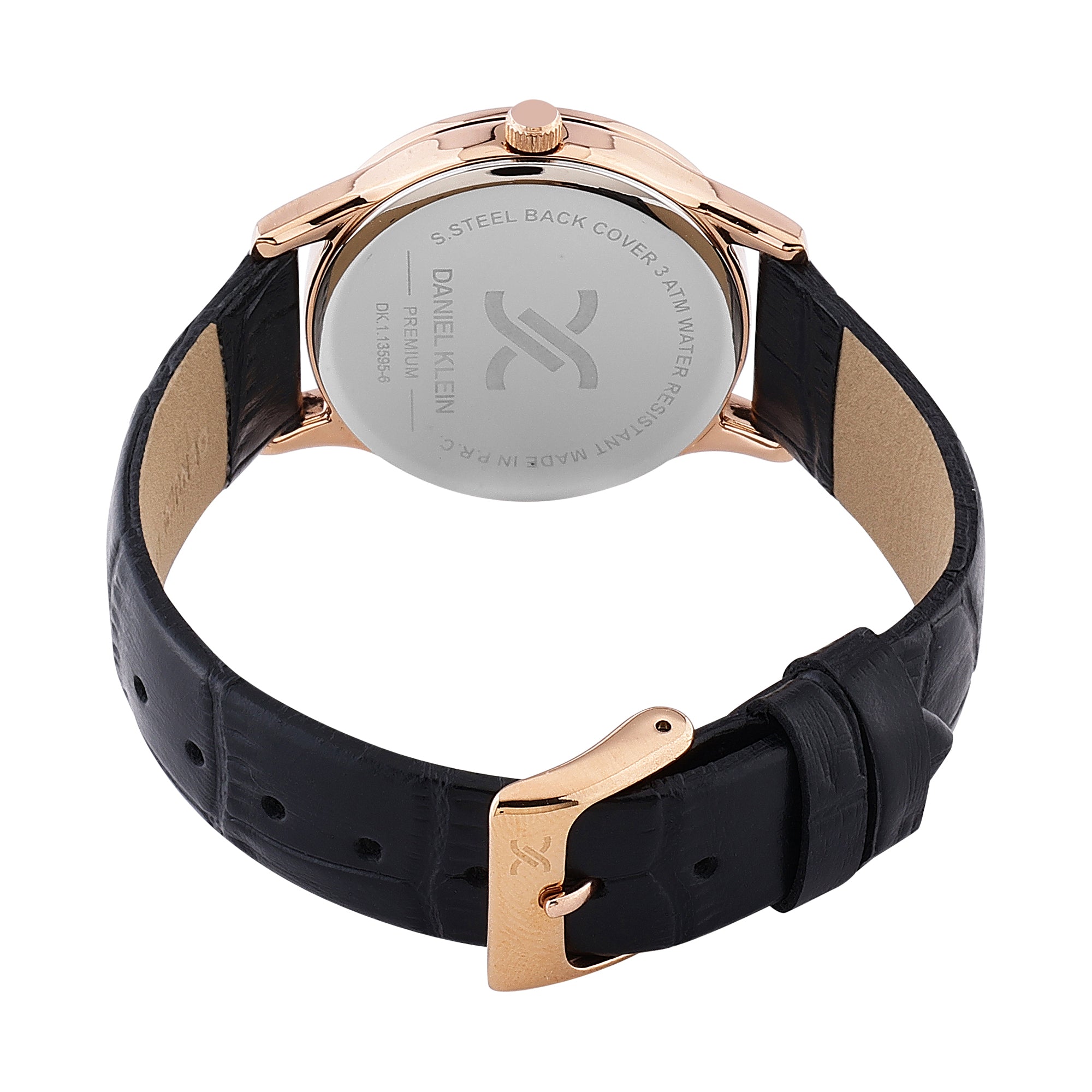 Daniel Klein Black Dial Premium Women Analogue Watch