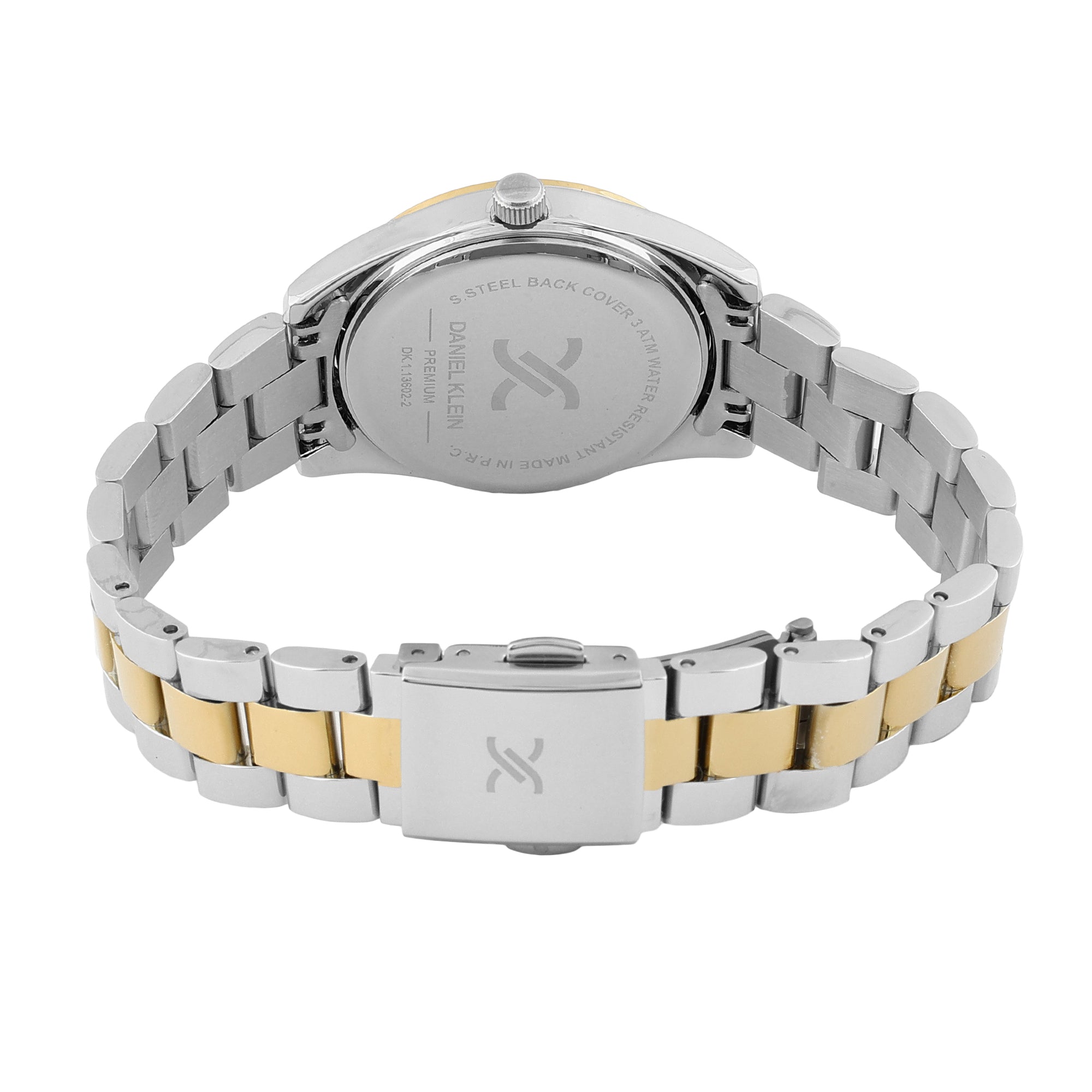 Daniel Klein Silver Dial Premium Women Analogue Watch