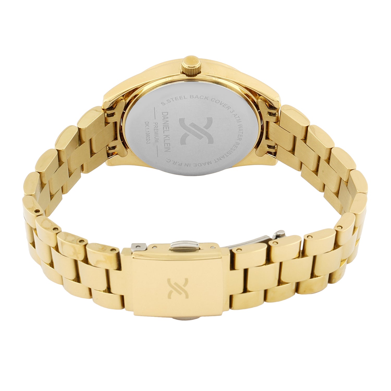 Daniel Klein Silver Dial Premium Women Analogue Watch