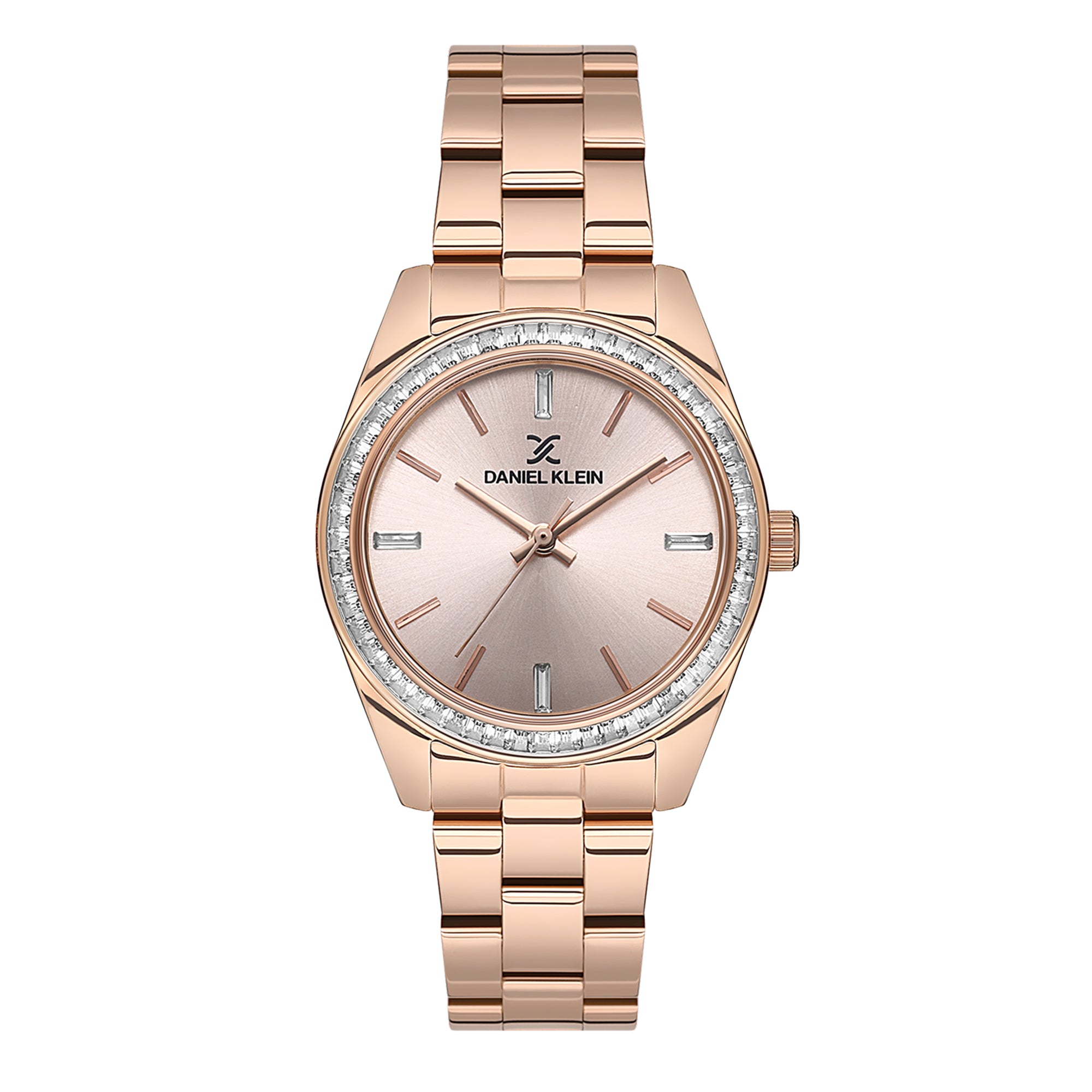 Daniel Klein Rose Gold Dial Premium Women Analogue Watch