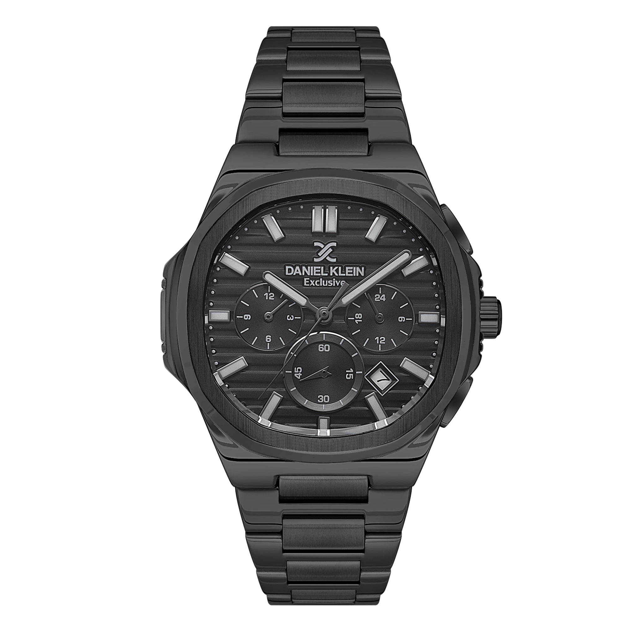 Daniel Klein Black Dial Exclusive Men Analogue Watch