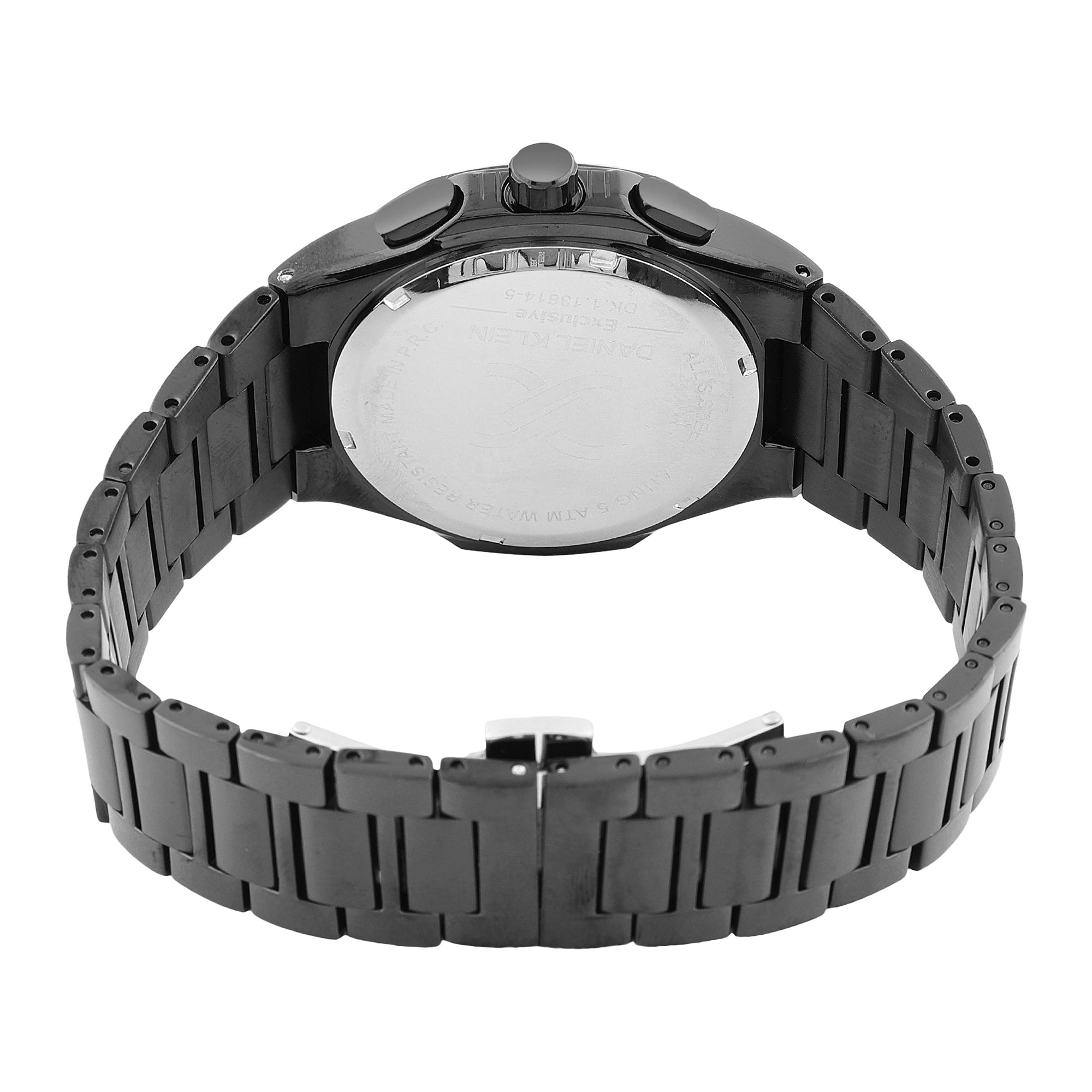 Daniel Klein Black Dial Exclusive Men Analogue Watch