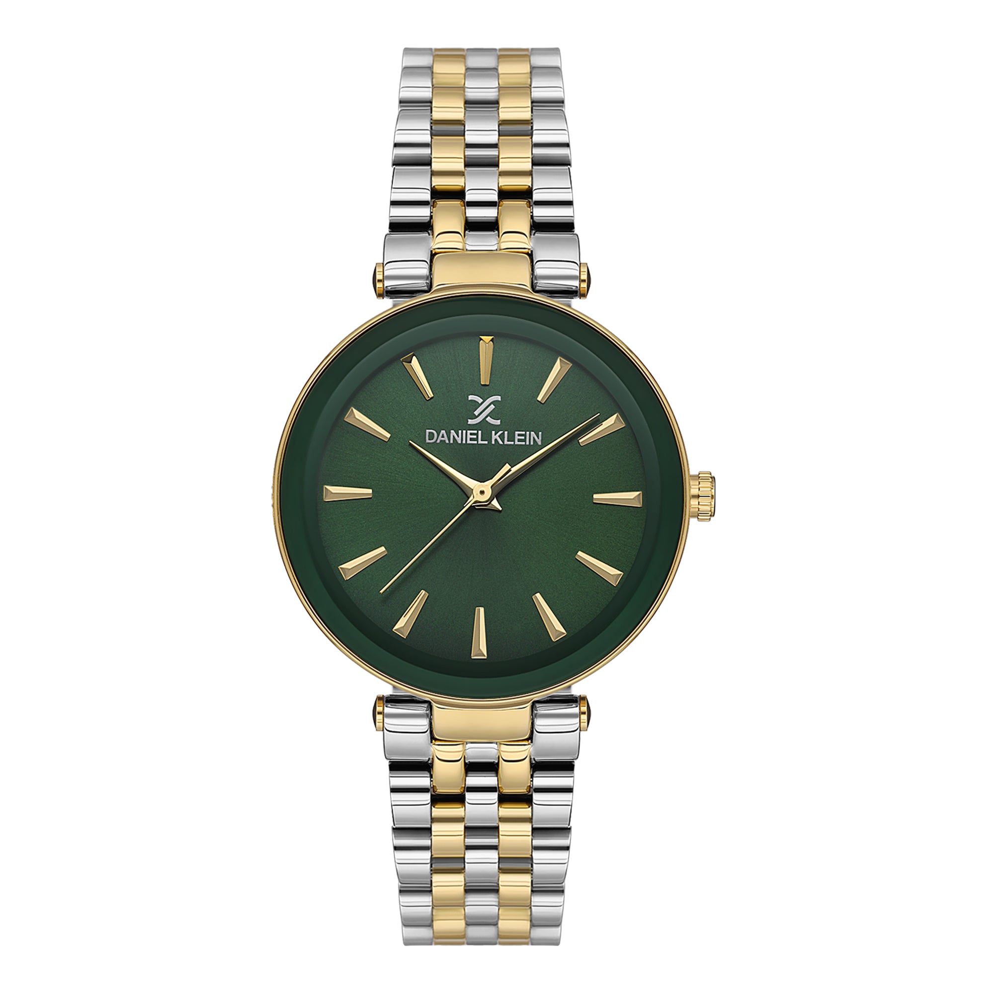 Daniel Klein Green Dial Premium Women Analogue Watch