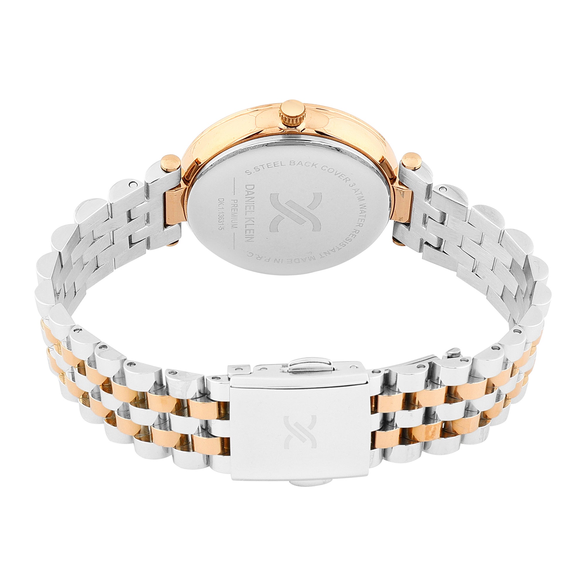 Daniel Klein Silver Dial Premium Women Analogue Watch