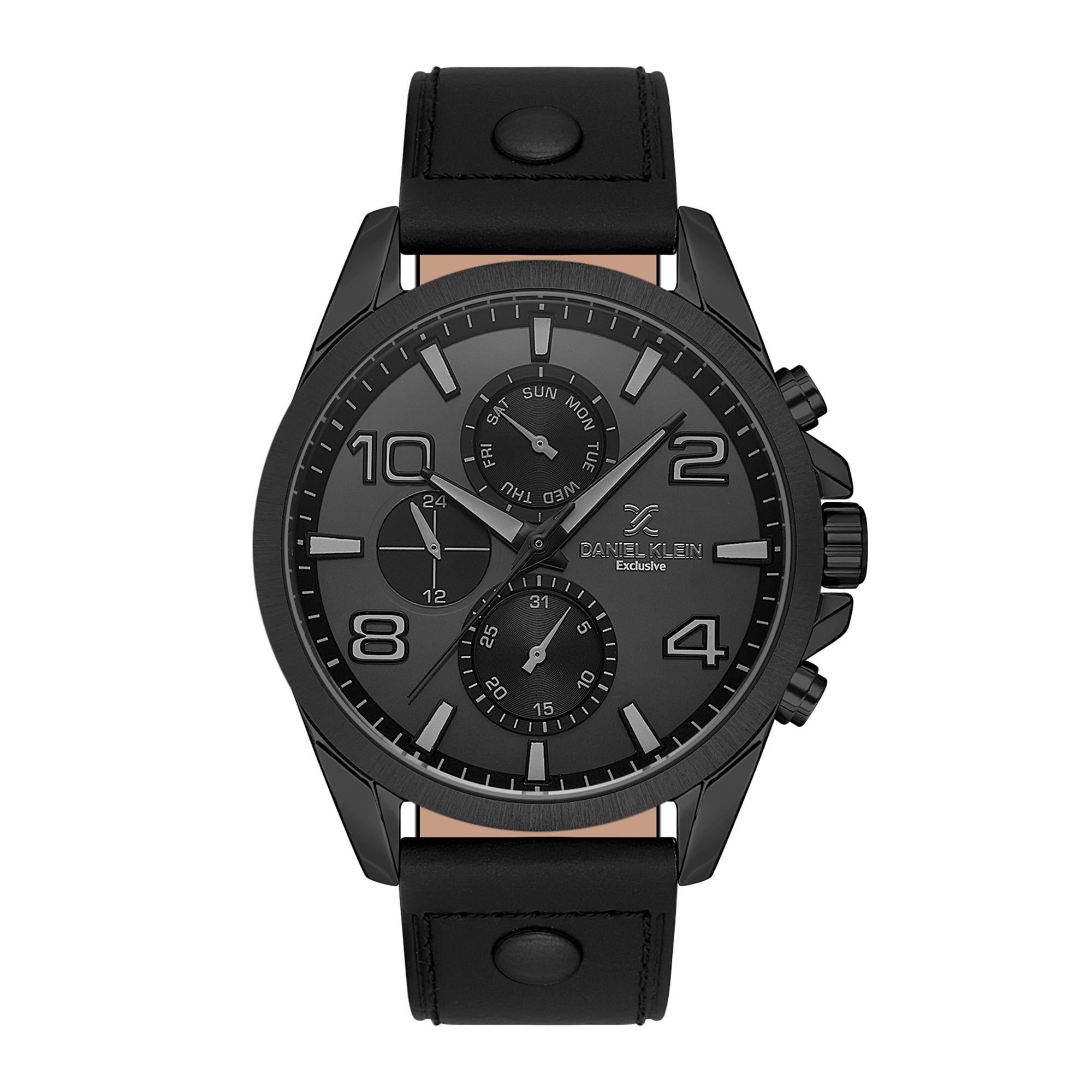 Daniel Klein Black Dial Exclusive Men Analogue Watch