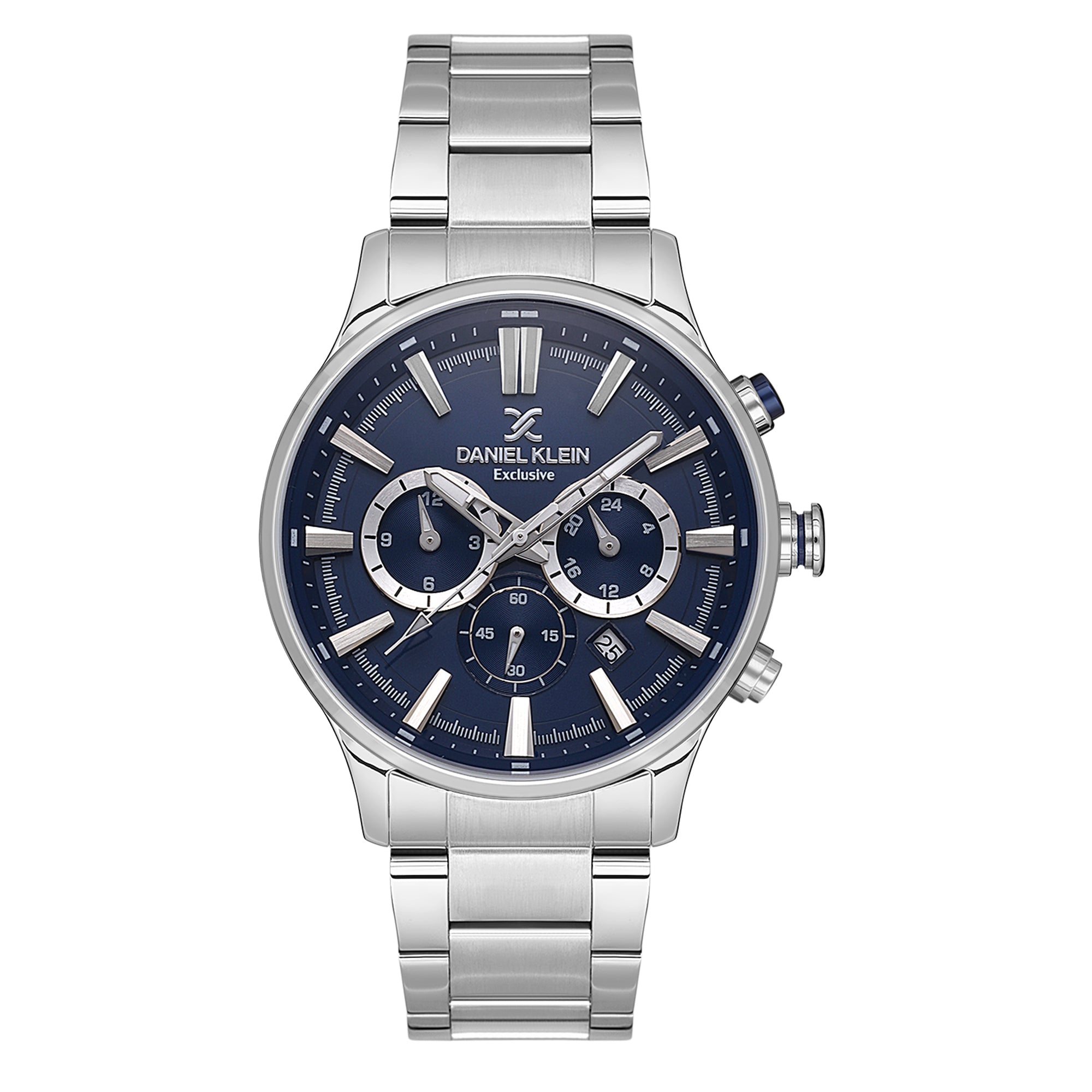 Daniel Klein Blue Dial Exclusive Men Analogue Watch