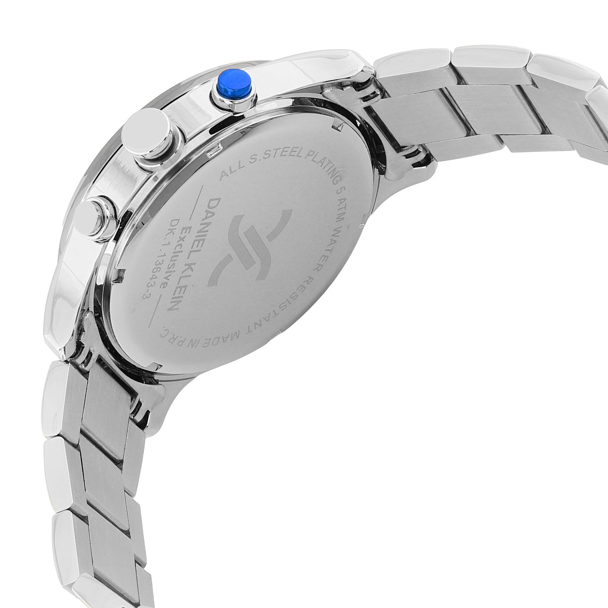 Daniel Klein Blue Dial Exclusive Men Analogue Watch