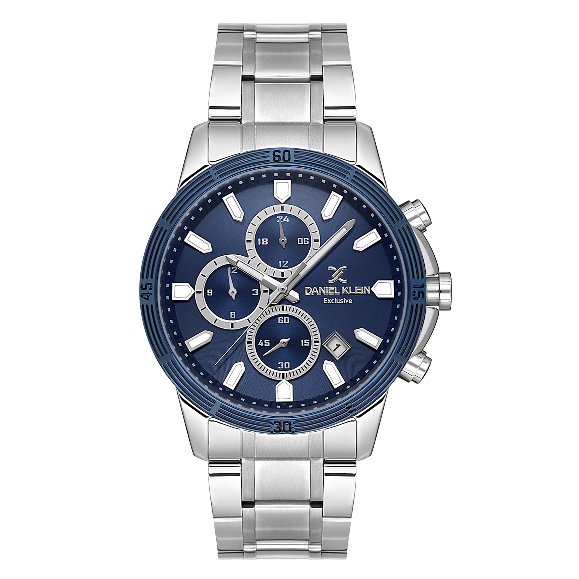 Daniel Klein Blue Dial Exclusive Men Analogue Watch