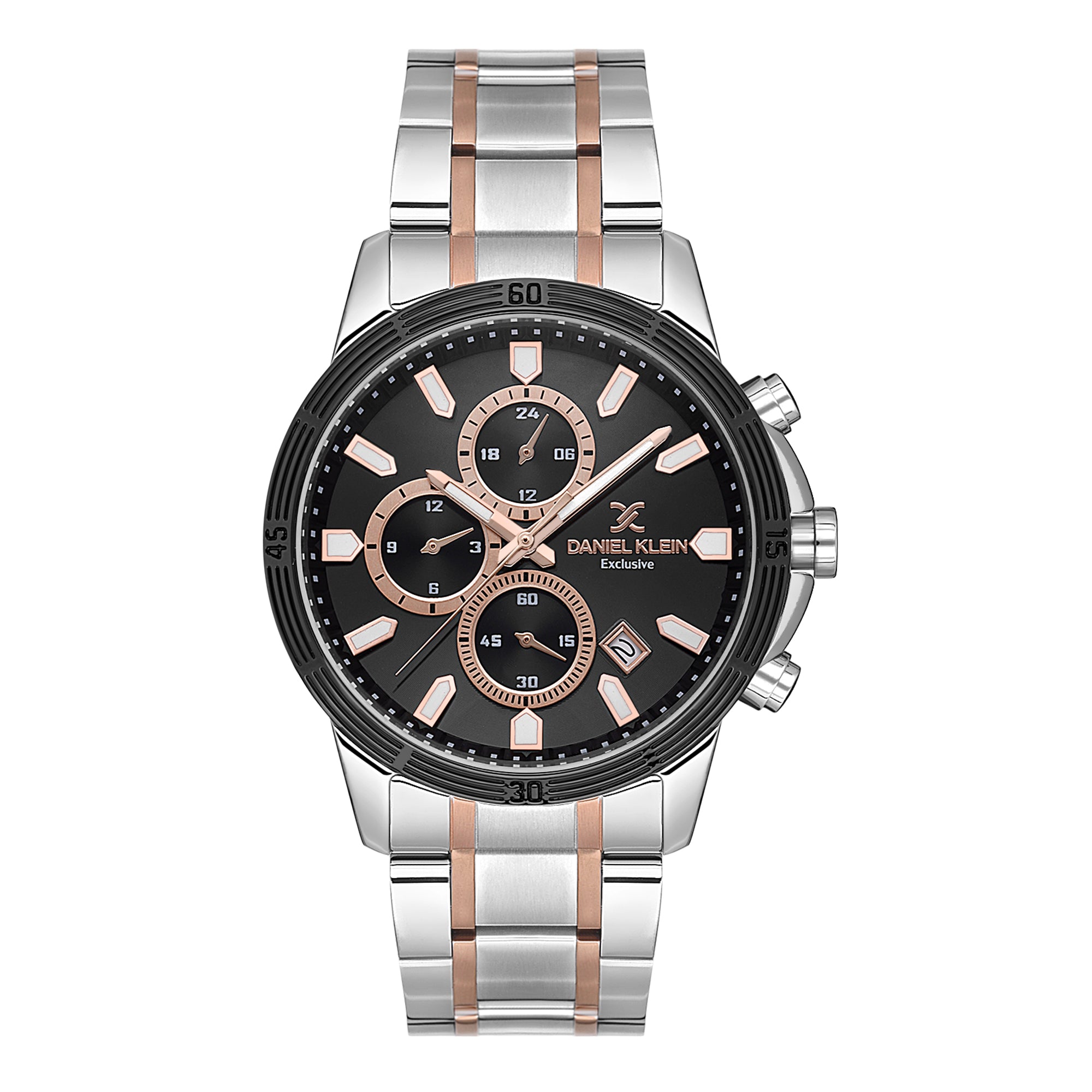 Daniel Klein Black Dial Exclusive Men Analogue Watch