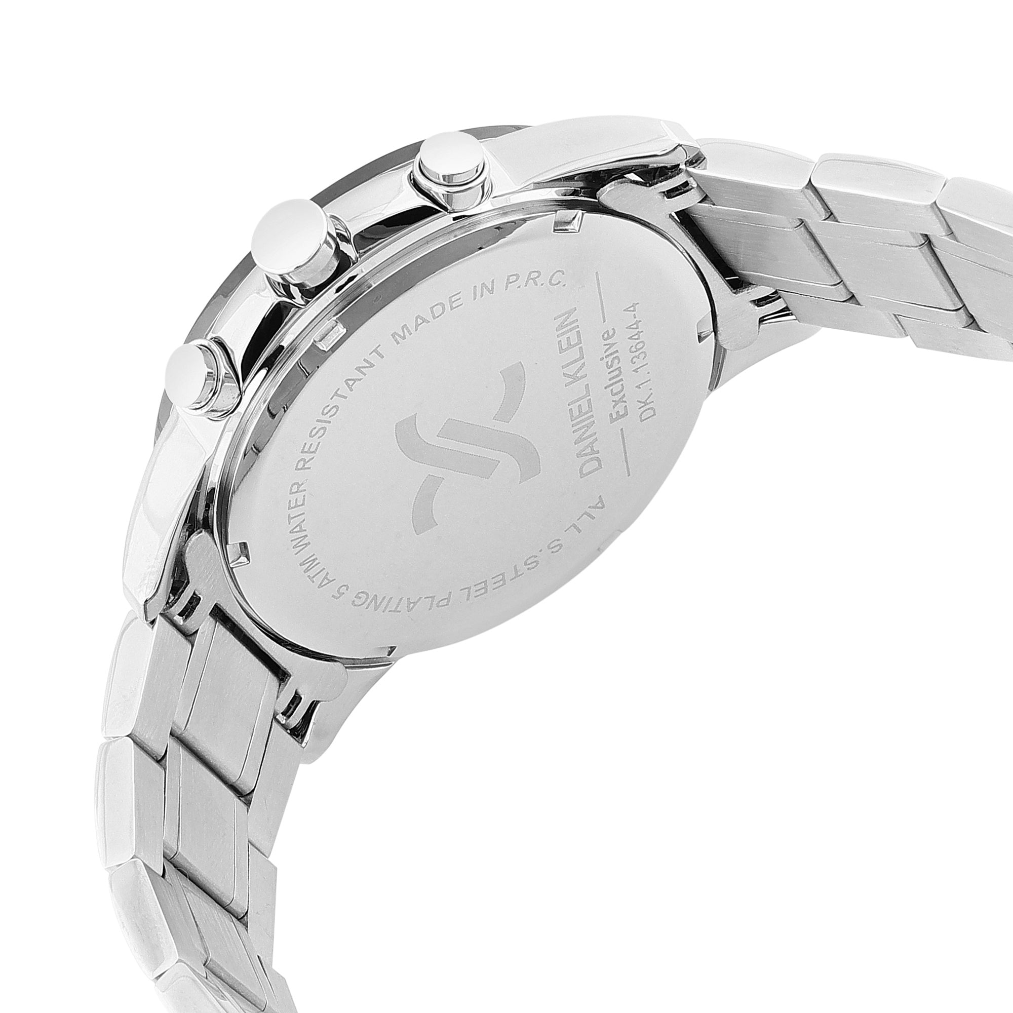 Daniel Klein Black Dial Exclusive Men Analogue Watch