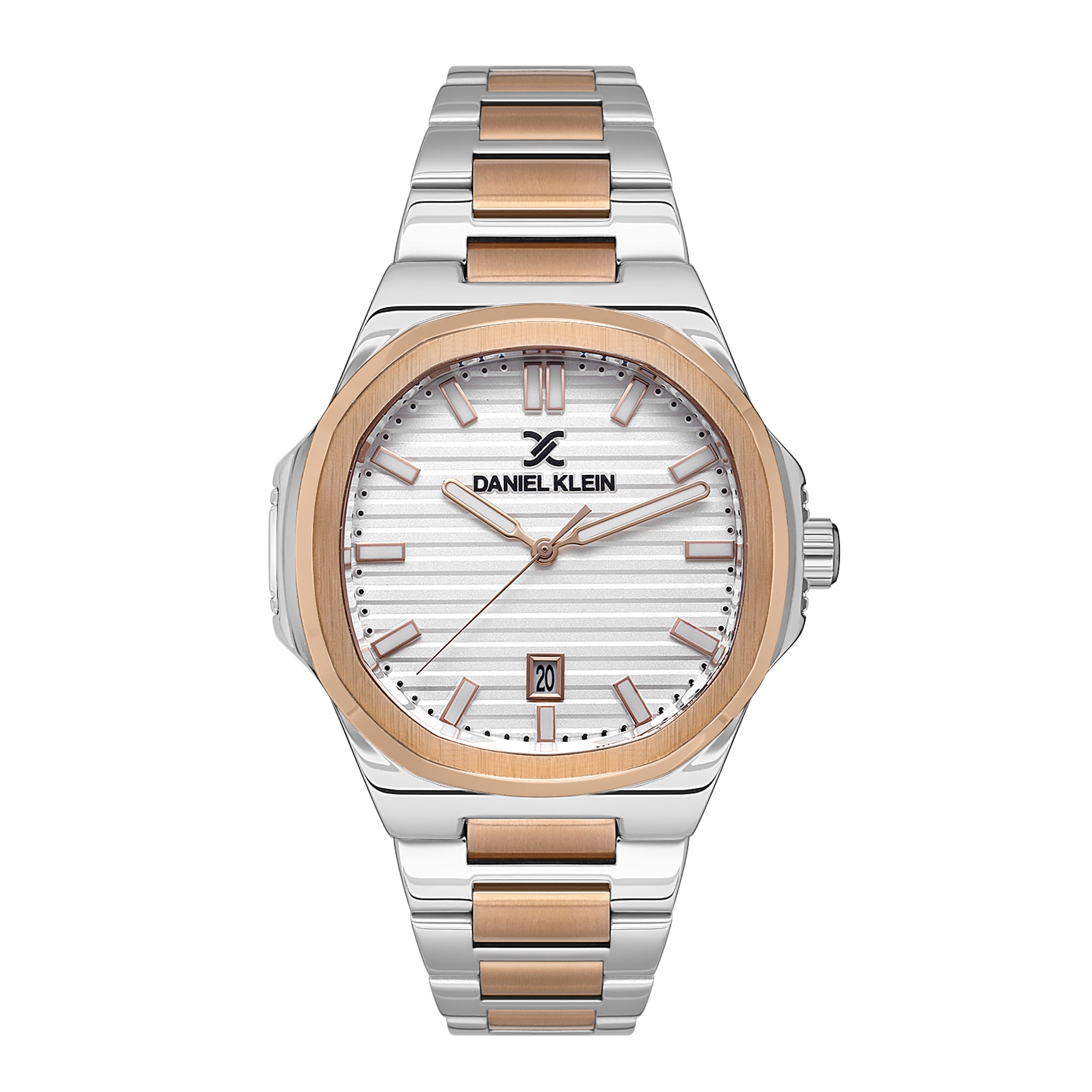 Daniel Klein Silver Dial Premium Men Analogue Watch