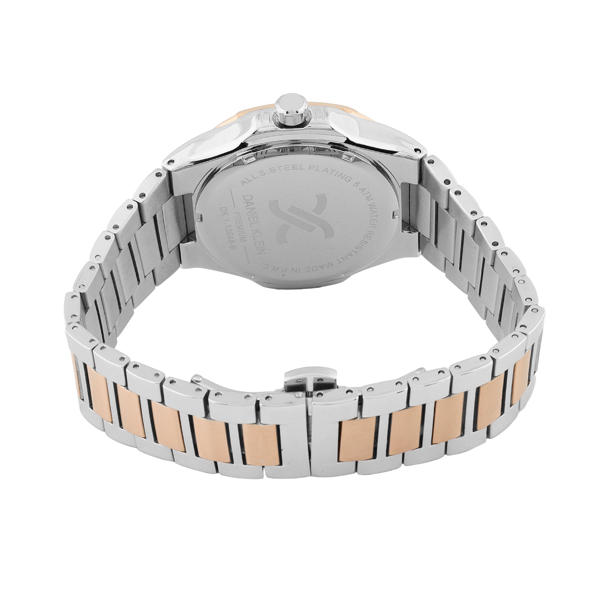 Daniel Klein Silver Dial Premium Men Analogue Watch