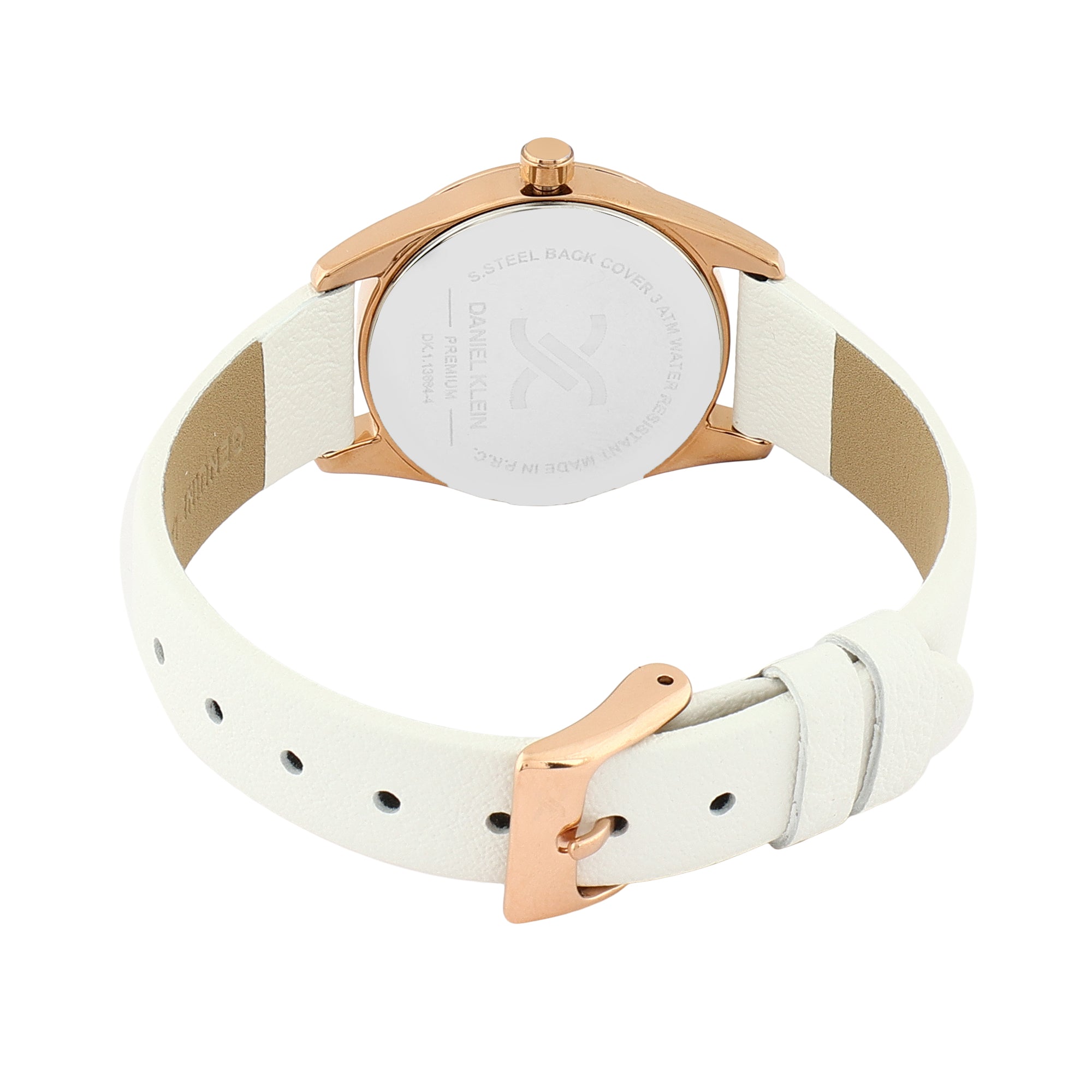 Daniel Klein Silver Dial Premium Women Analogue Watch