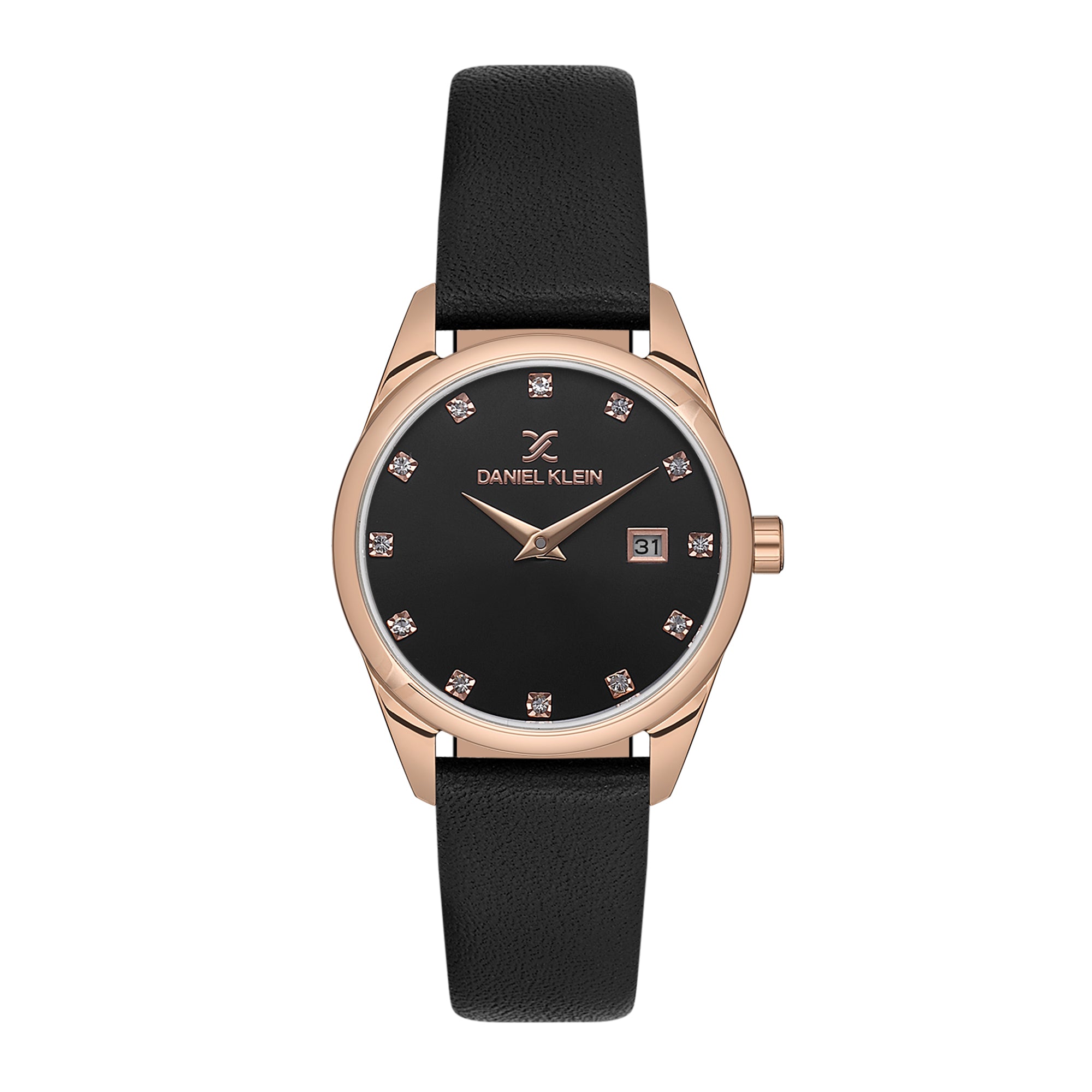 Daniel Klein Black Dial Premium Women Analogue Watch