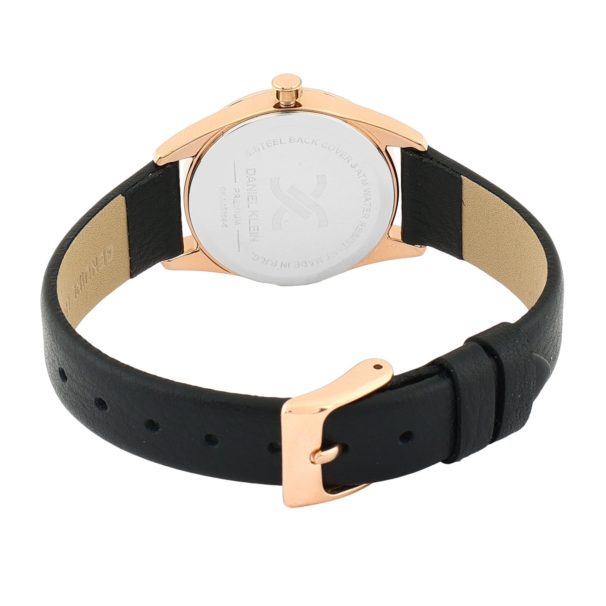 Daniel Klein Black Dial Premium Women Analogue Watch