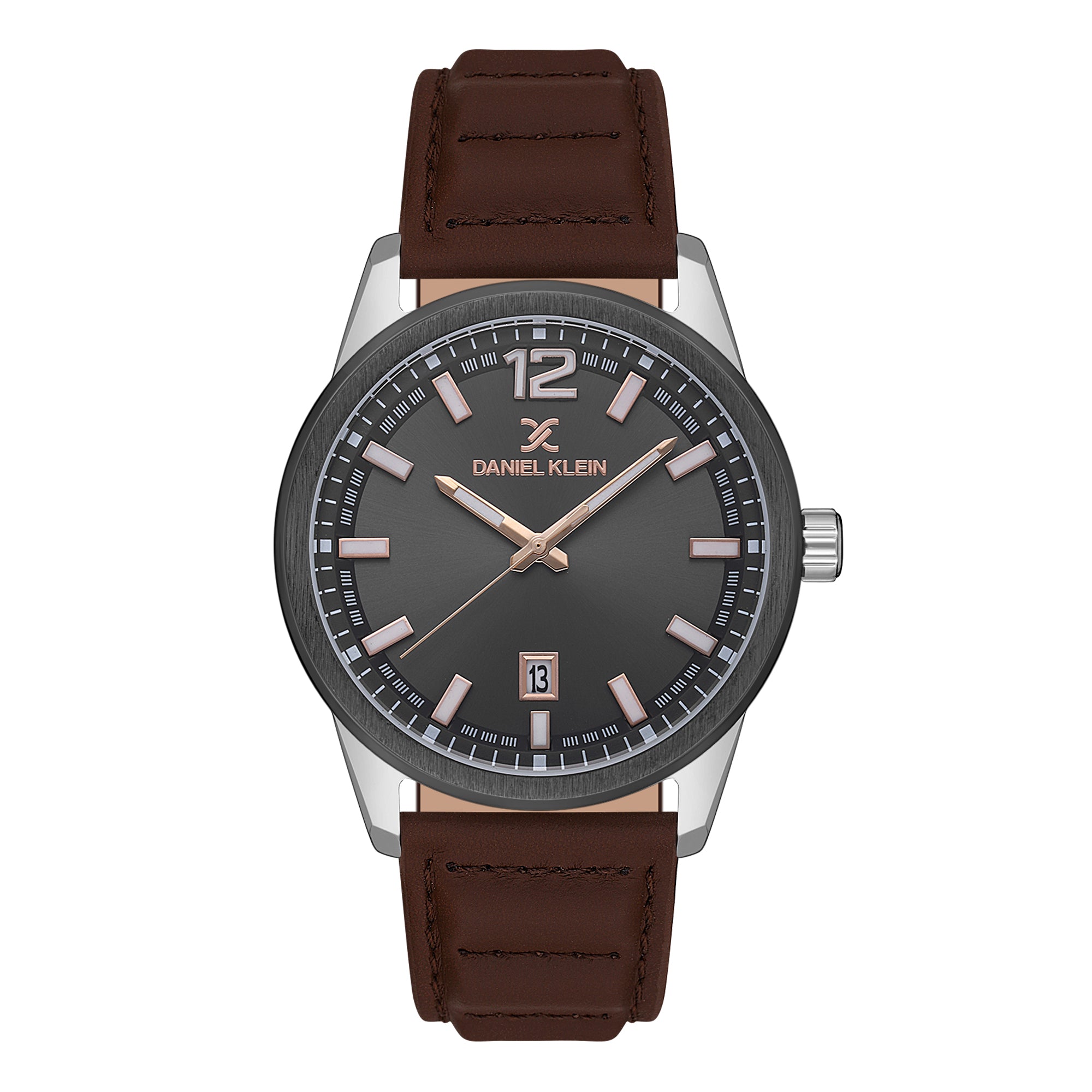 Daniel Klein Grey Dial Premium Men Analogue Watch