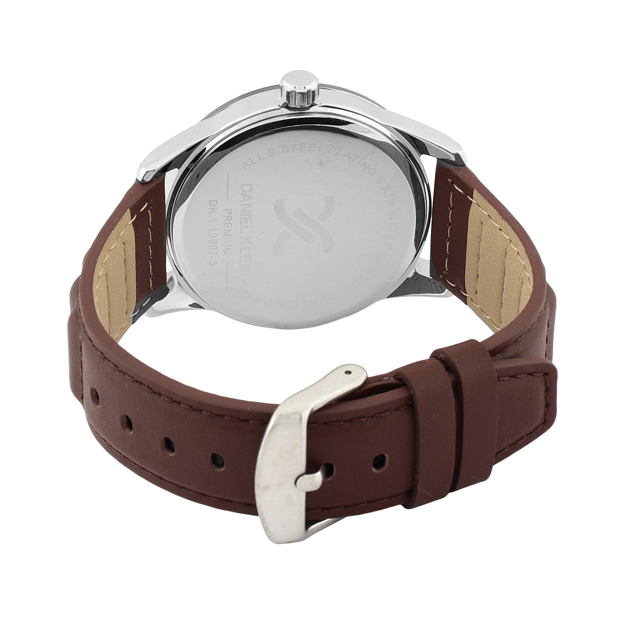 Daniel Klein Grey Dial Premium Men Analogue Watch
