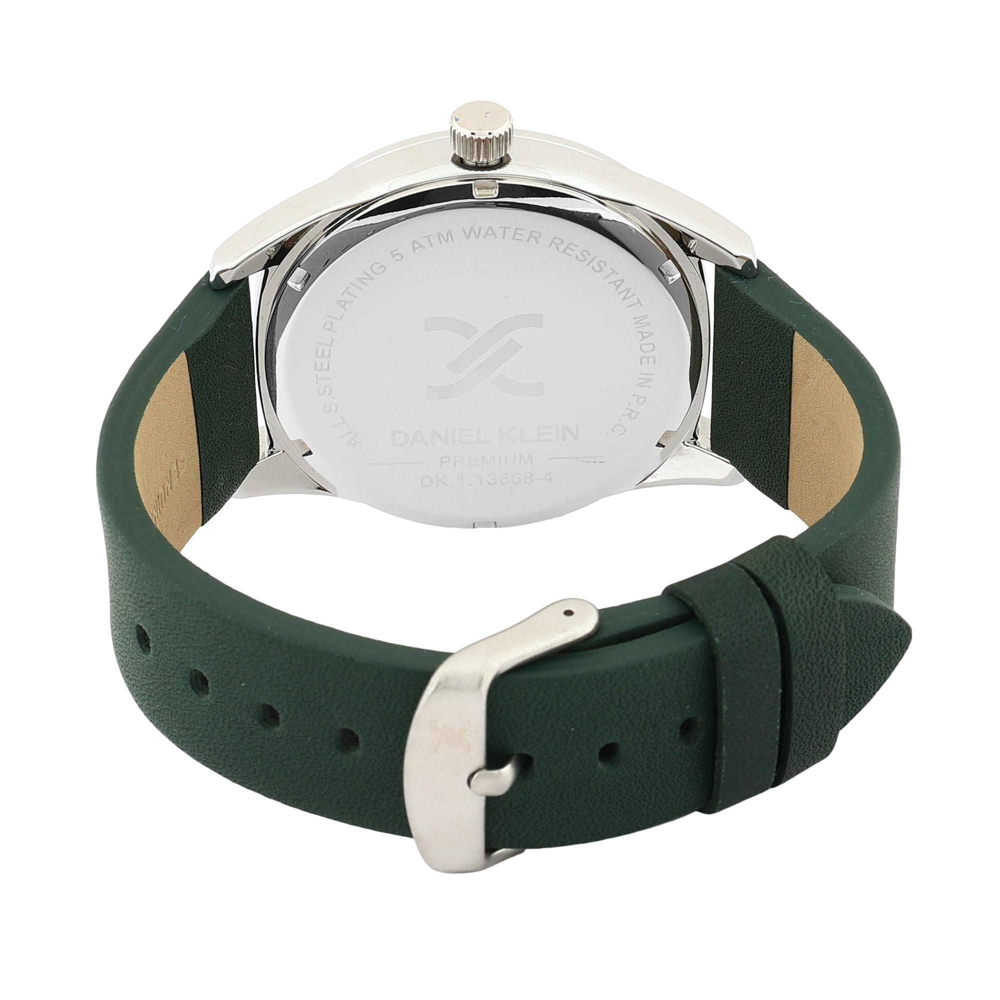 Daniel Klein Green Dial Premium Men Analogue Watch