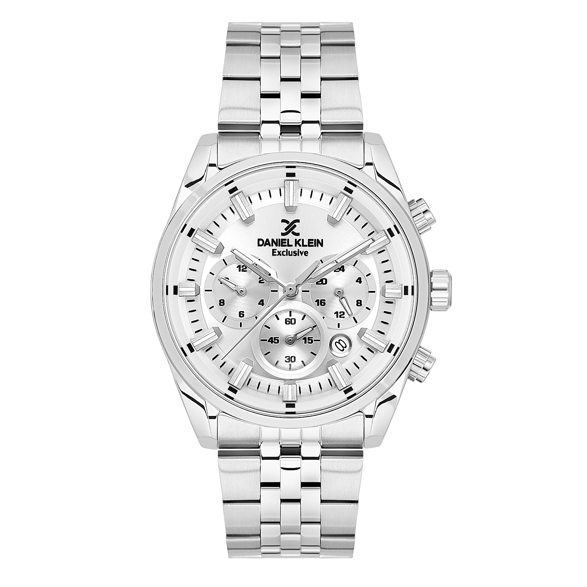 Exclusive Silver Dial Men&
