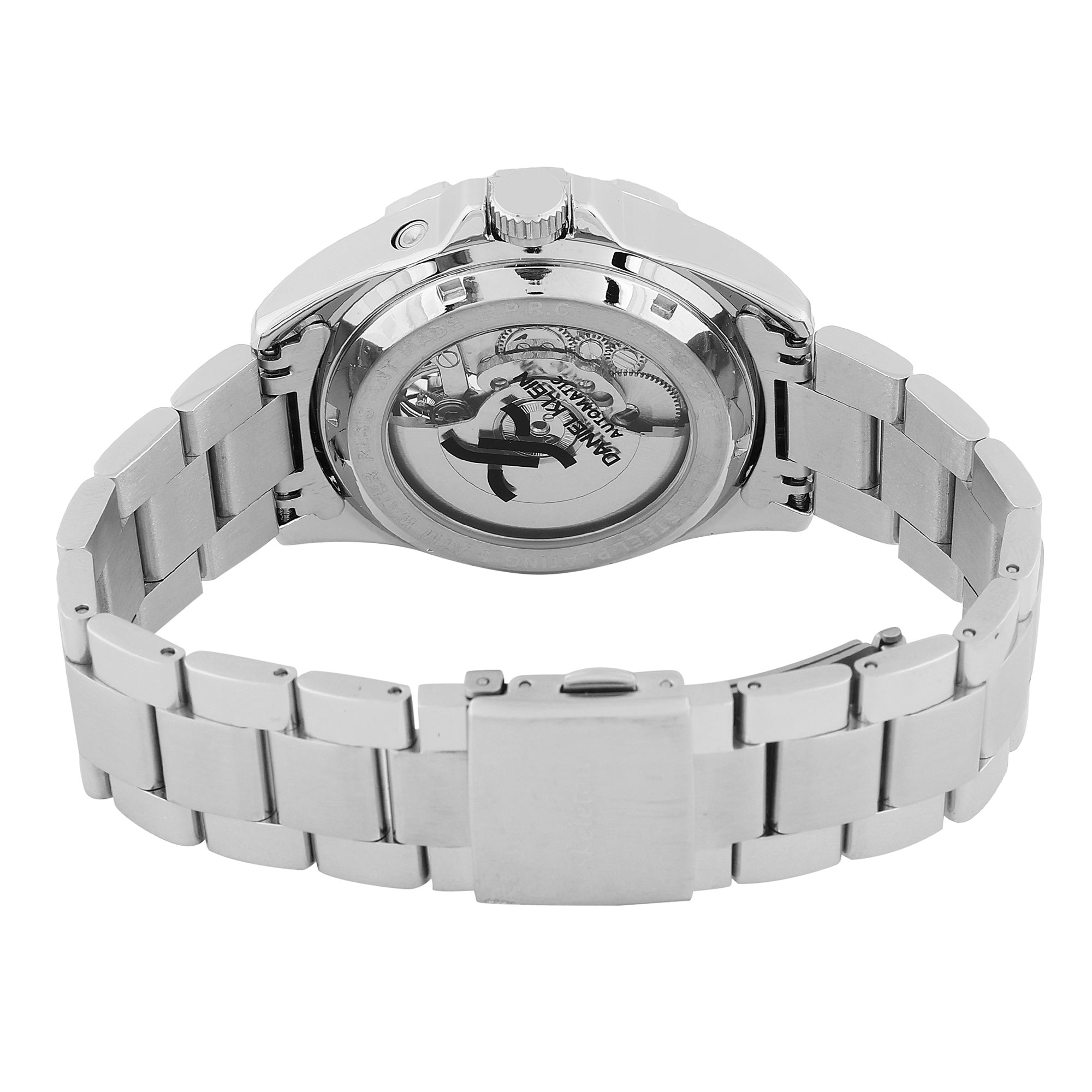 Skeleton Automatic Blue Dial Men&