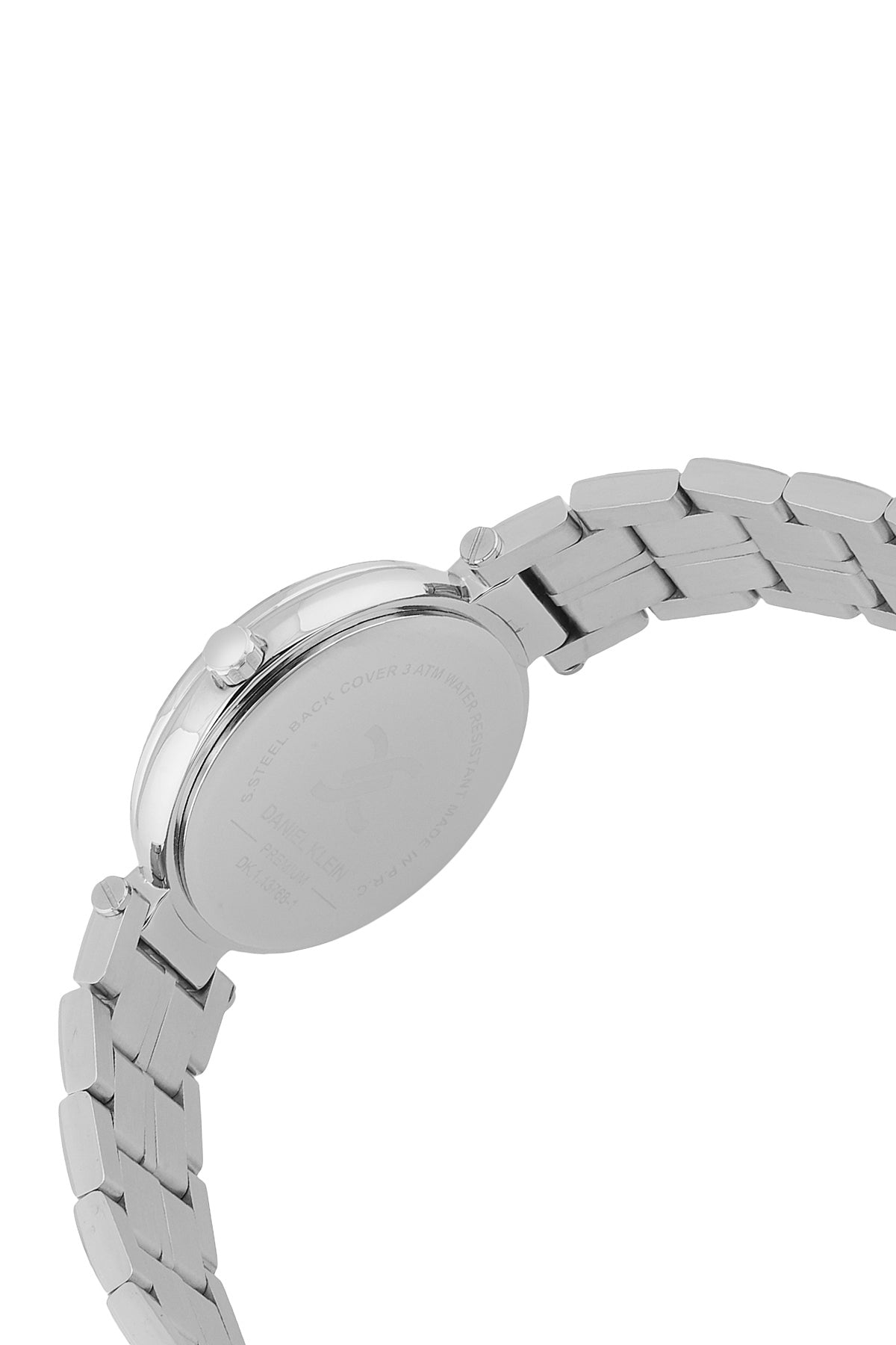 Silver Premium Women Watch with Metallic Strap